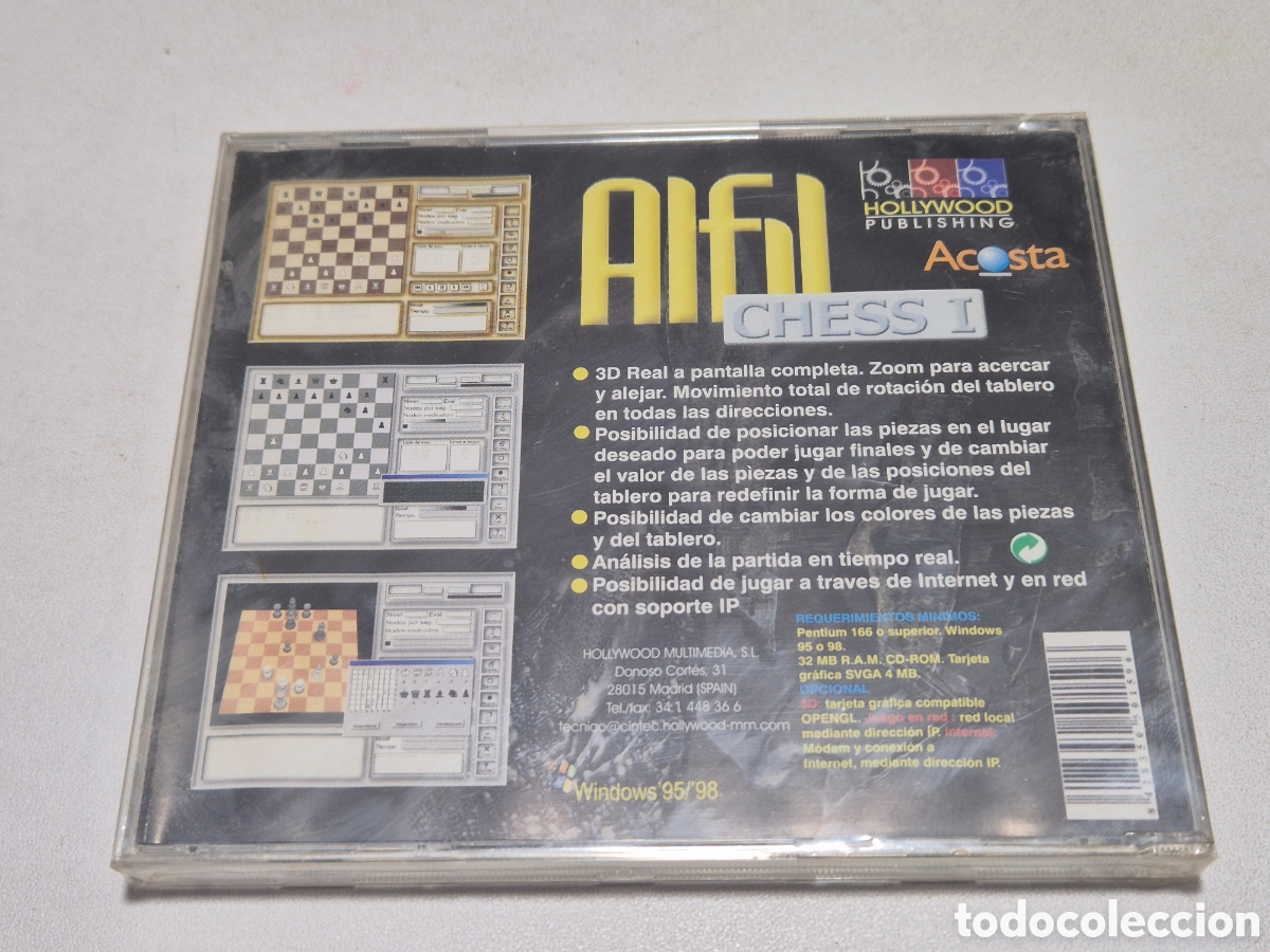 Videojuegos y consolas: Alfil Chess I . Cd rom . Pc - Foto 2