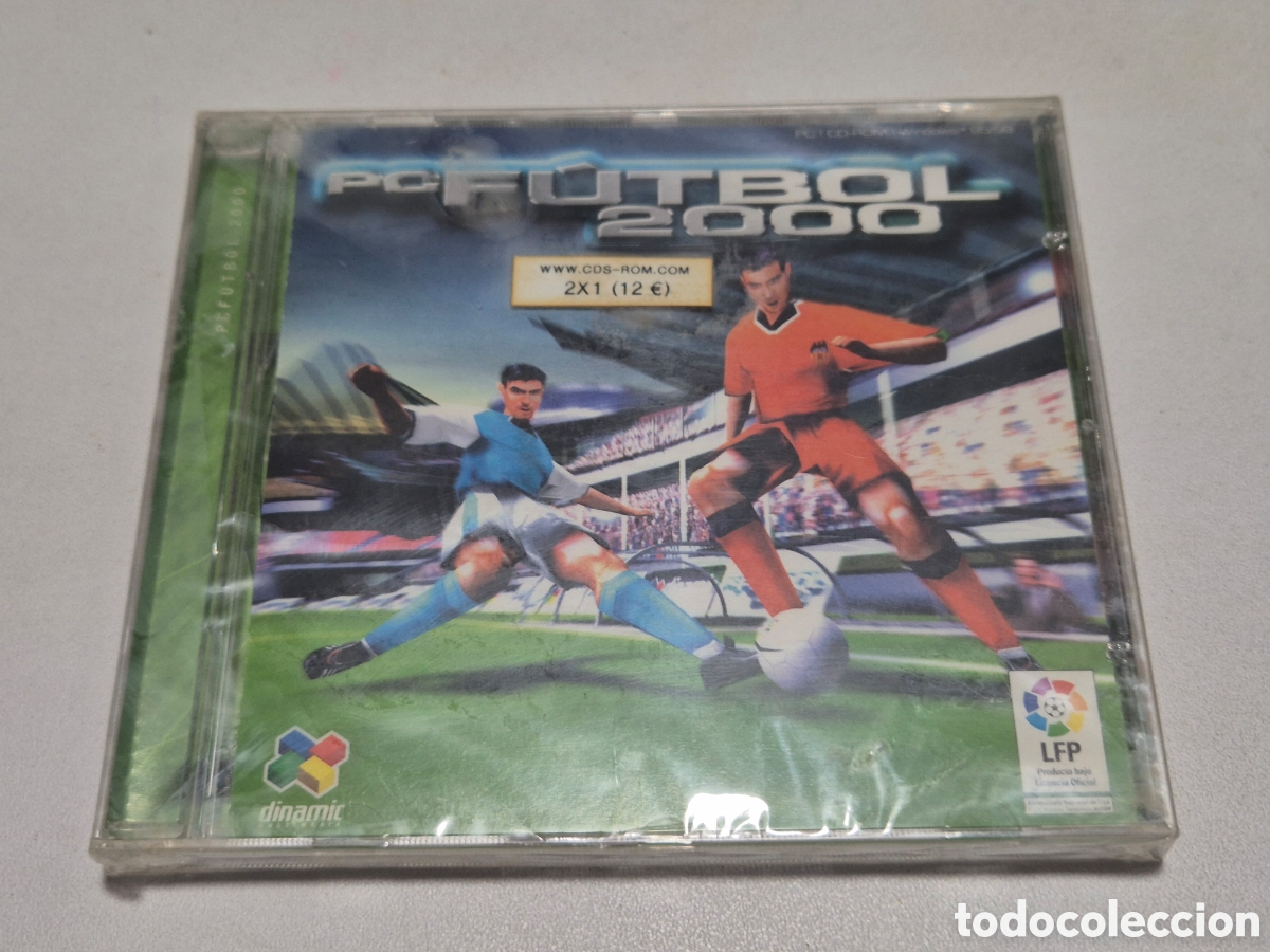 Videojuegos y consolas: Pc Futbol 2000 . Cd-Rom Espa&ntilde;a - Foto 1