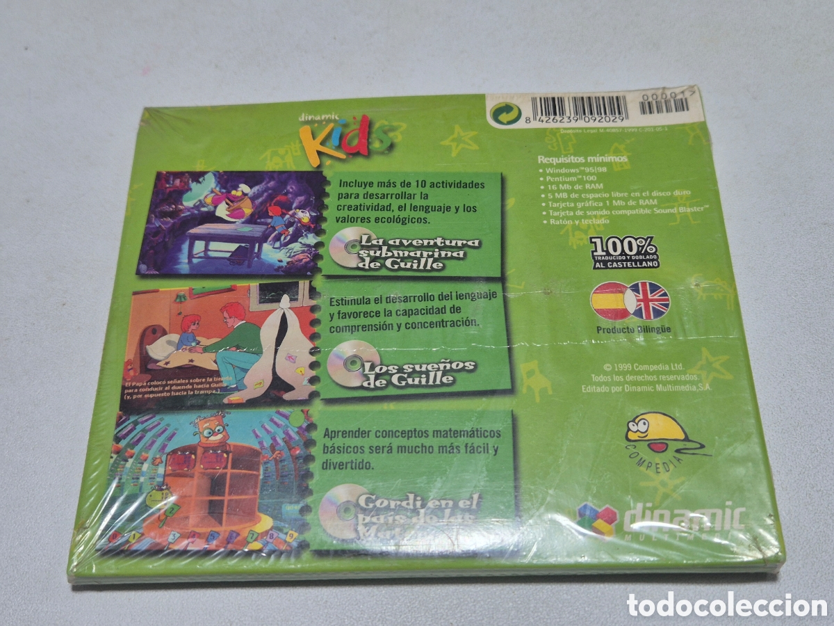 Videojuegos y consolas: Dinamic Kids 1 ( Tres Juegos ) . Pc - Foto 2