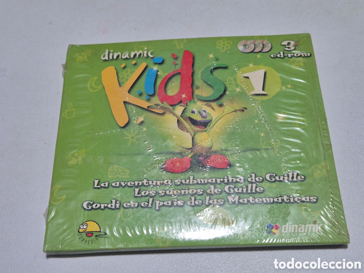 Videojuegos y consolas: Dinamic Kids 1 ( Tres Juegos ) . Pc - Foto 1