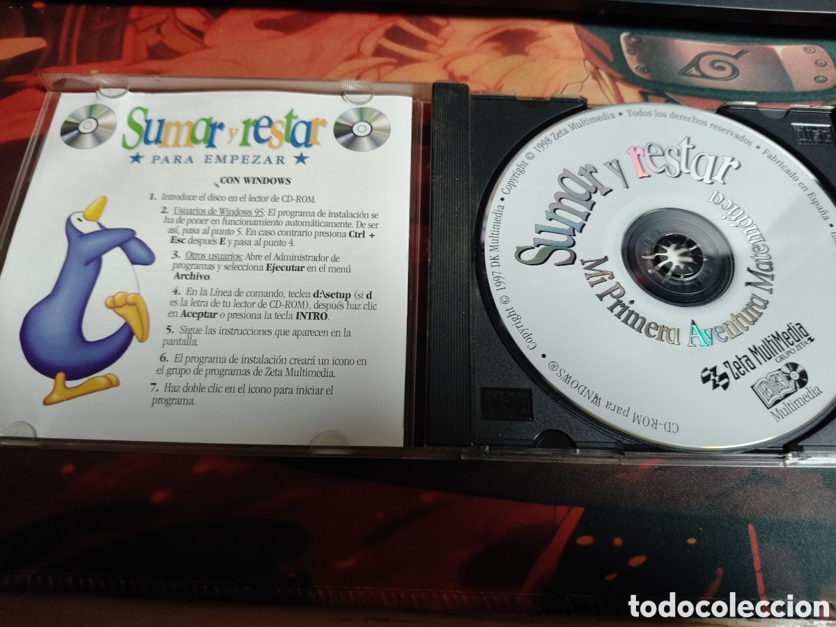 Videojuegos y consolas: Mi primera aventura matem&aacute;tica sumar y restar CD rom - 37 - Foto 2