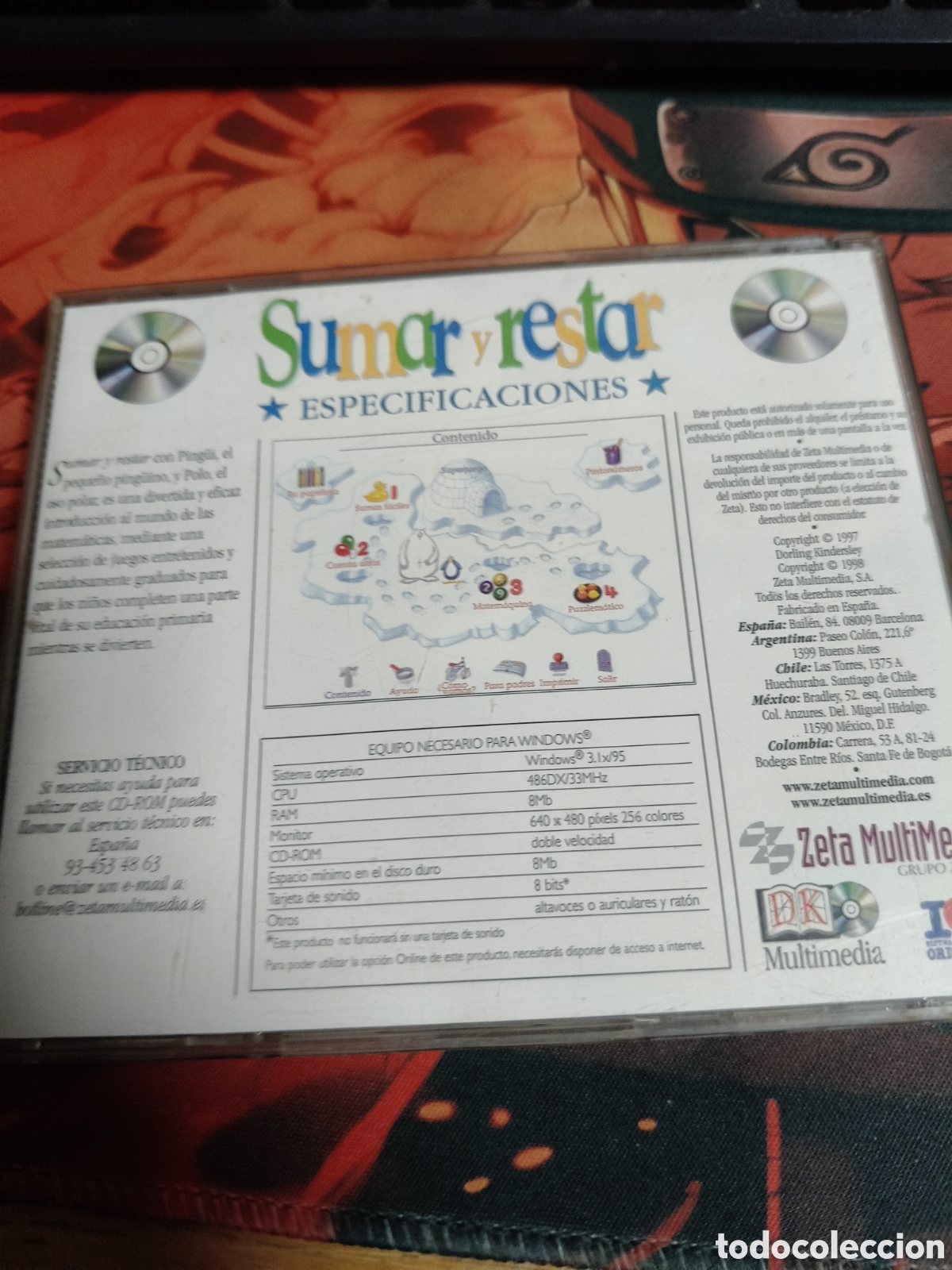 Videojuegos y consolas: Mi primera aventura matem&aacute;tica sumar y restar CD rom - 37 - Foto 3