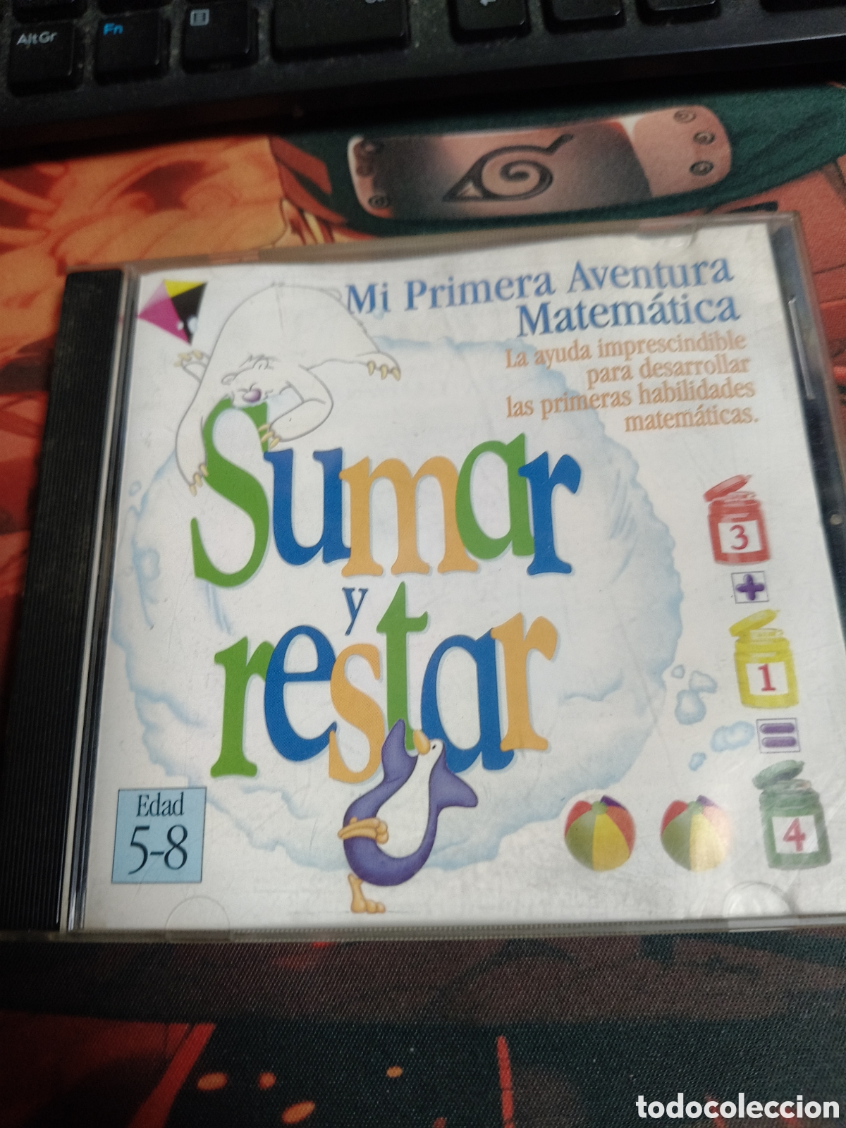 Videojuegos y consolas: Mi primera aventura matem&aacute;tica sumar y restar CD rom - 37 - Foto 1