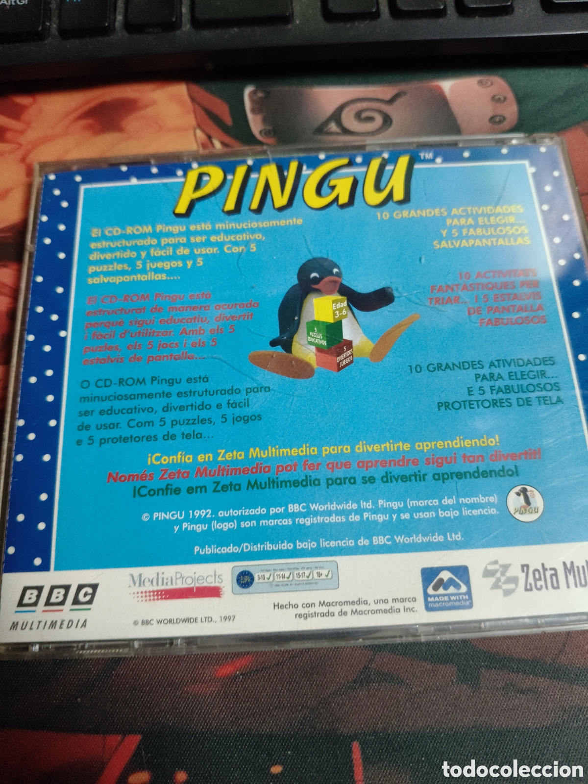 Videojuegos y consolas: Pingu CD rom ----- 37 - Foto 3
