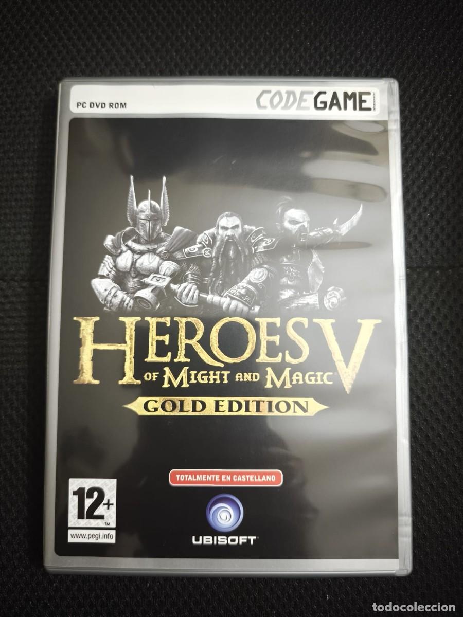 Videojuegos y consolas: HEROES OF MIGHT AND MAGIC V GOLD EDITION - PC CD ROM - CODE GAMES - Foto 1