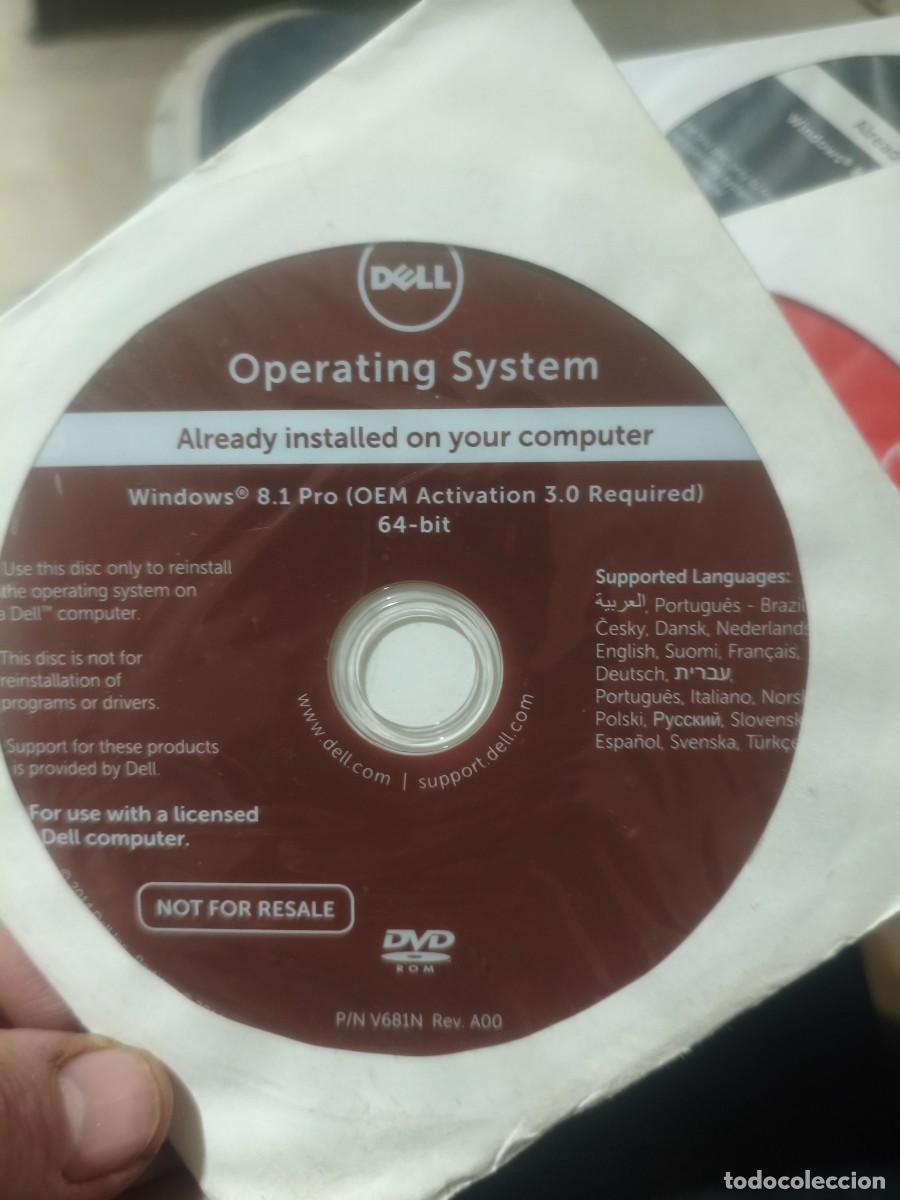 Videojuegos y consolas: RECOVERY DELL WINDOWS 8.1 ORIGINAL MULTILENGUAJE PRECINTADO - Foto 1
