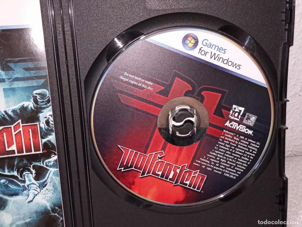 Videojuegos y consolas: ANTIGUO JUEGO DE PC WOLFENSTEIN PC DVD ID ACTIVISION WINDOWS A&Ntilde;O 2009 - Foto 5