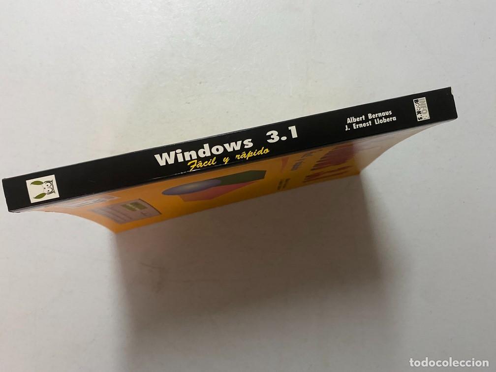 Videojuegos y consolas: WINDOWS 3.1 F&Aacute;CIL Y R&Aacute;PIDO - MANUAL DE SOFTWARE INFORM&Aacute;TICA - Foto 3