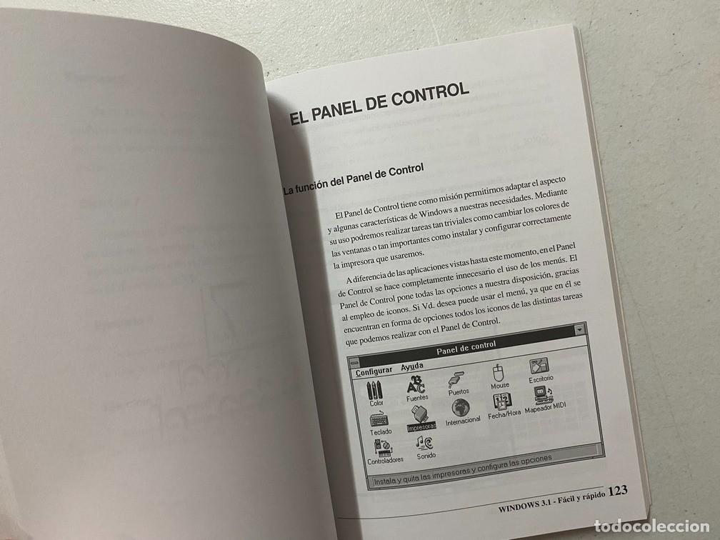 Videojuegos y consolas: WINDOWS 3.1 F&Aacute;CIL Y R&Aacute;PIDO - MANUAL DE SOFTWARE INFORM&Aacute;TICA - Foto 9
