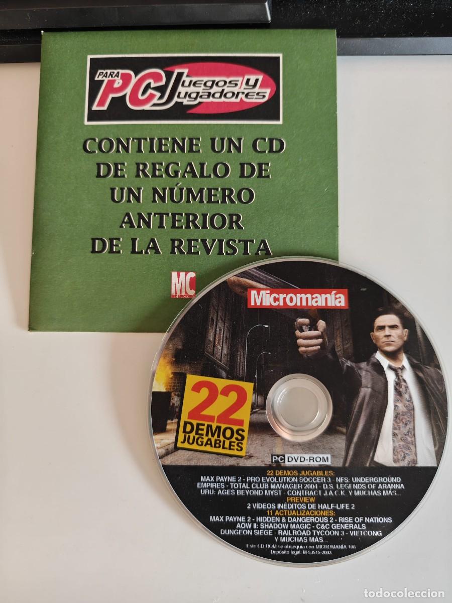Videojuegos y consolas: CDROM Microman&iacute;a n&ordm;108 2003 - Foto 1