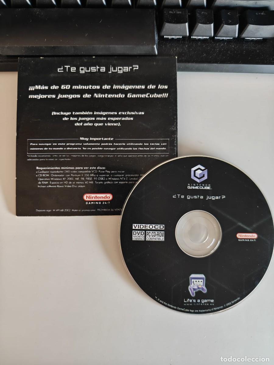 Videojuegos y consolas: CDROM promocional de Nintendo GameCube. A&ntilde;o 2002 - Foto 1