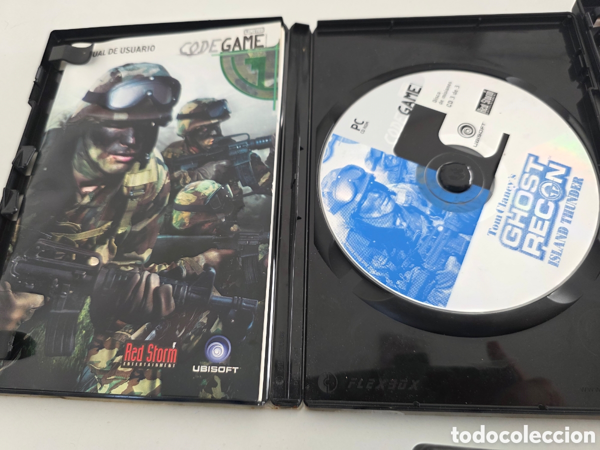 Videojuegos y consolas: lote 3 juegos pc cd rom ghost recon racing simulation piratas - Foto 3