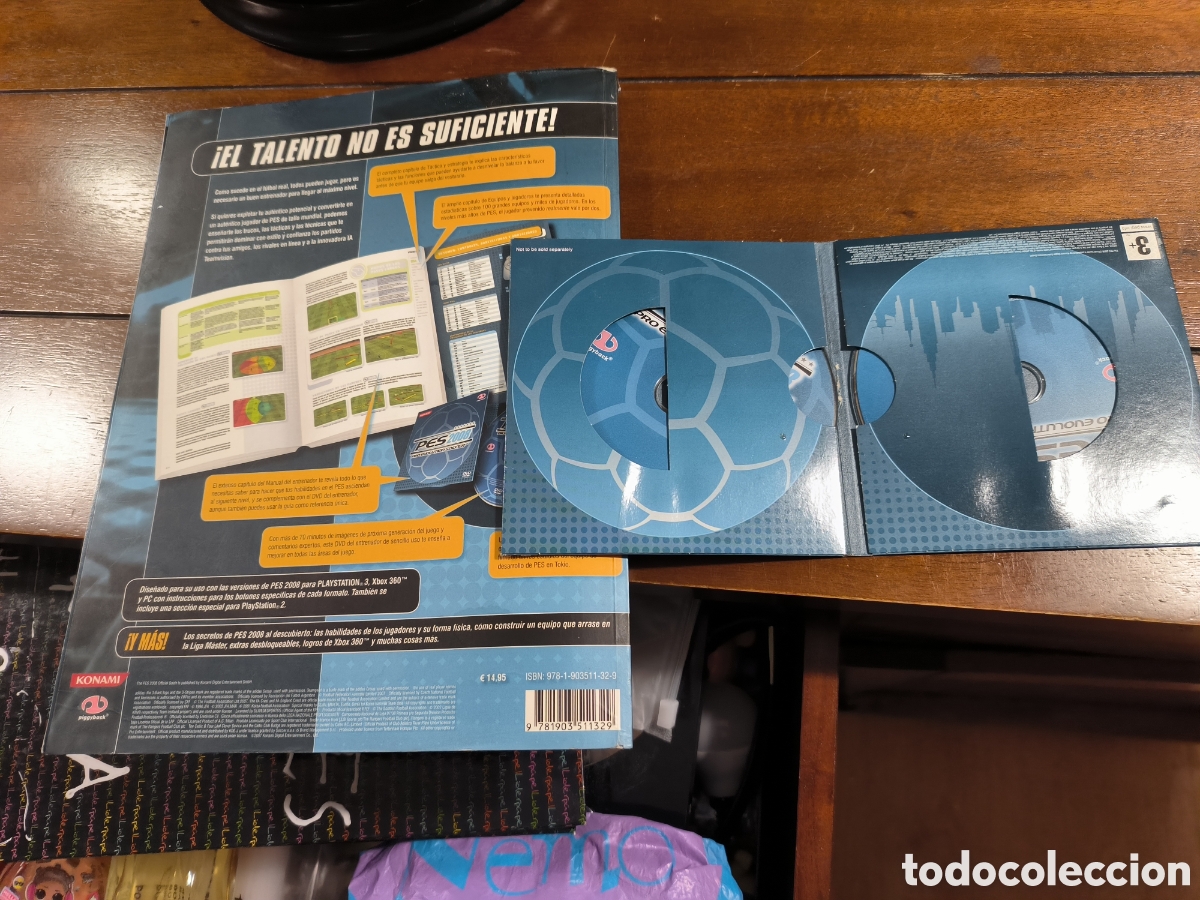 Videojuegos y consolas: GUIA PRO EVOLUTION SOCCER 2008 Y DVD ENTRENADOR - Foto 2