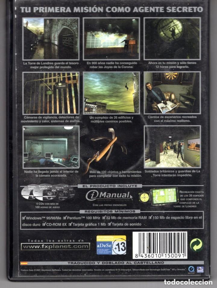 Videojuegos y consolas: TRAITORS GATE (4 CDs) - PC - FX INTERACTIVE - OFM15 - Foto 2