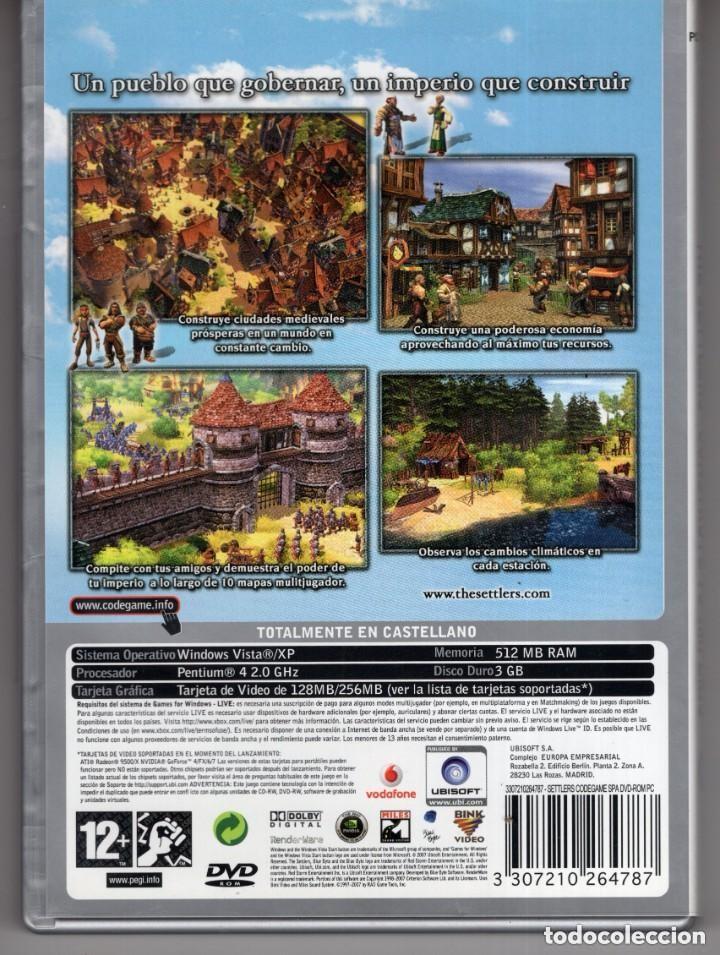 Videojuegos y consolas: THE SETTLERS - PC - UBISOFT - OFM15 - Foto 2