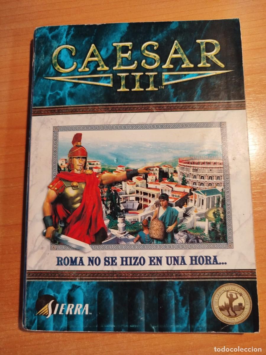 Videojuegos y consolas: CAESAR III, MANUAL DE INSTRUCCIONES - Foto 1