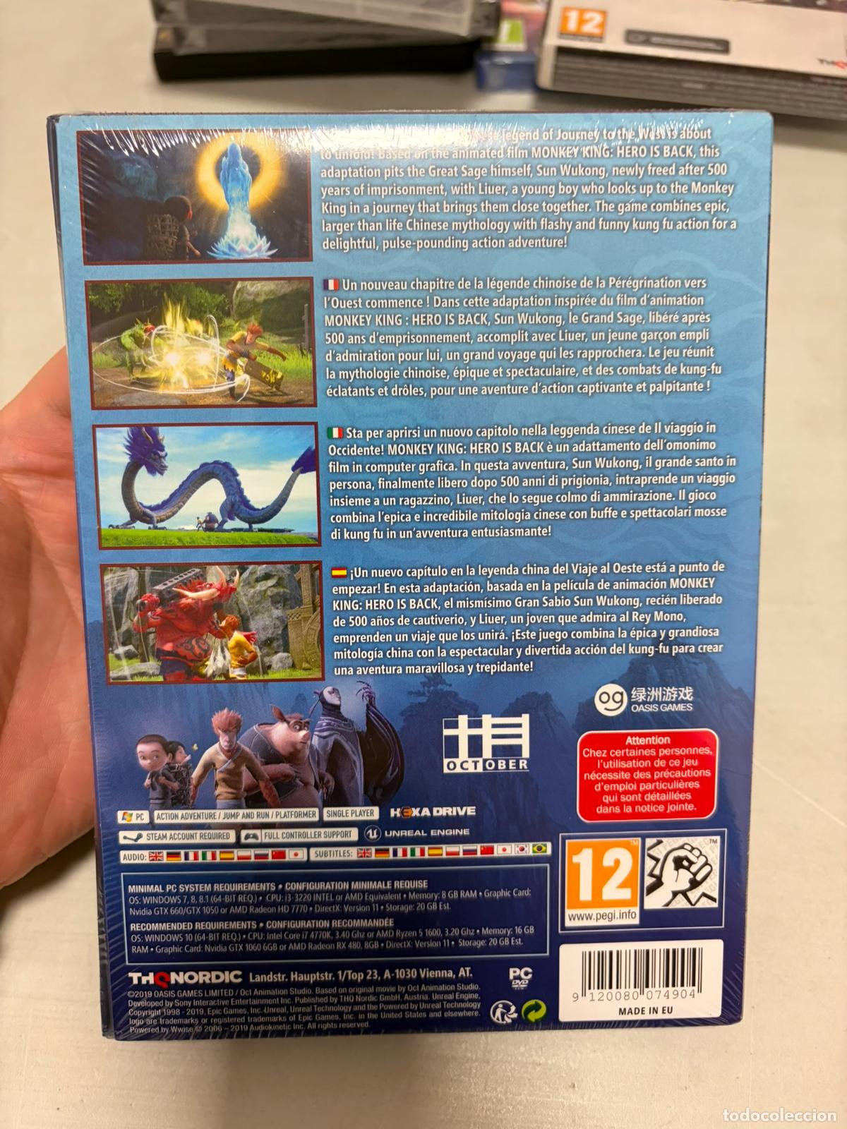 Videojuegos y consolas: Monkey King Hero is back - PC nuevo precintado - Foto 2