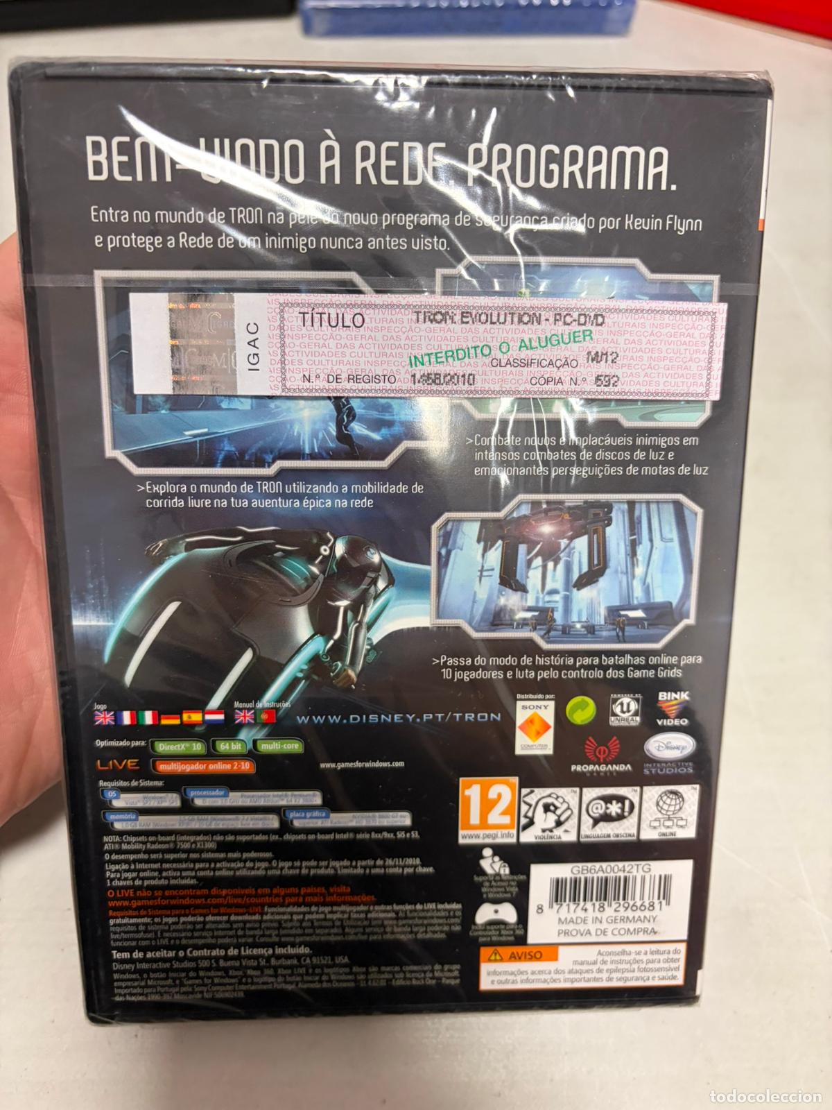 Videojuegos y consolas: Tron evolution PC nuevo precintado - Foto 2