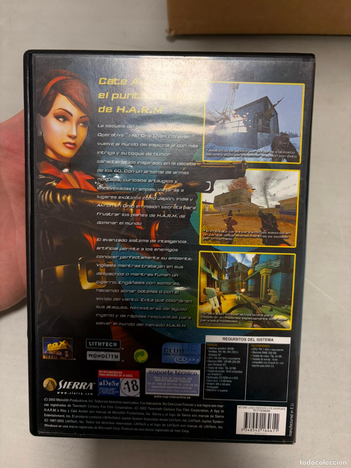 Videojuegos y consolas: No one lives forever 2 - PC - Foto 7