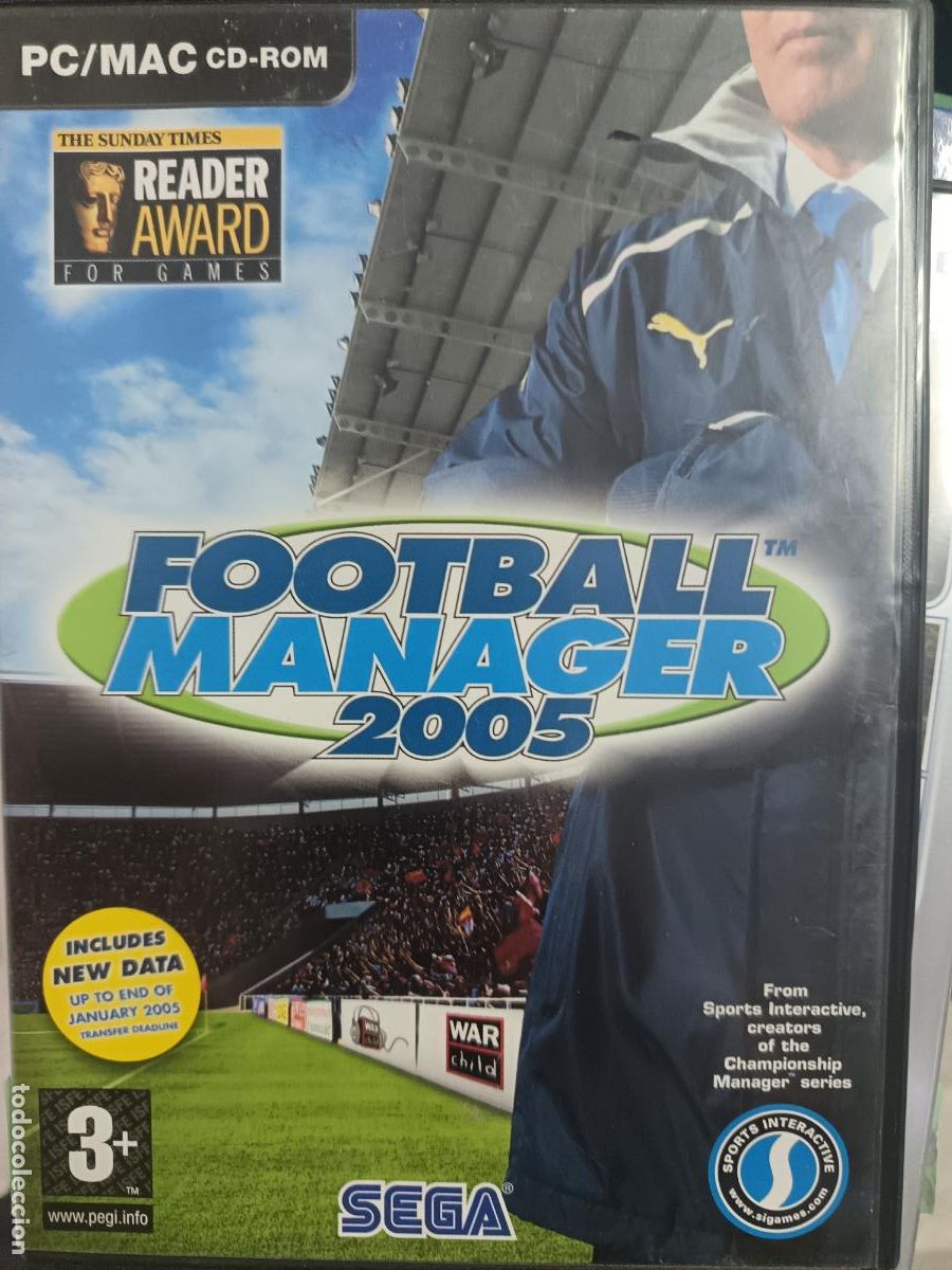 Videojuegos y consolas: FOOTBALL MANAGER 2005 - PC CD - Foto 1