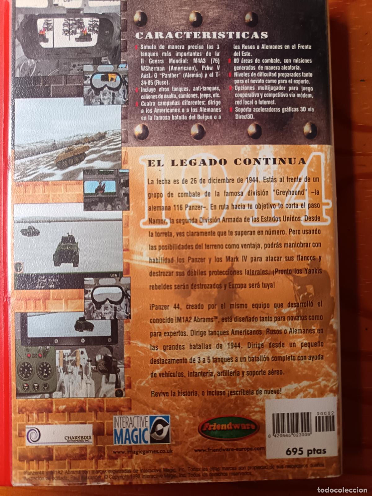 Videojuegos y consolas: &iexcl;PANZER 44. Juego PC. - Foto 3