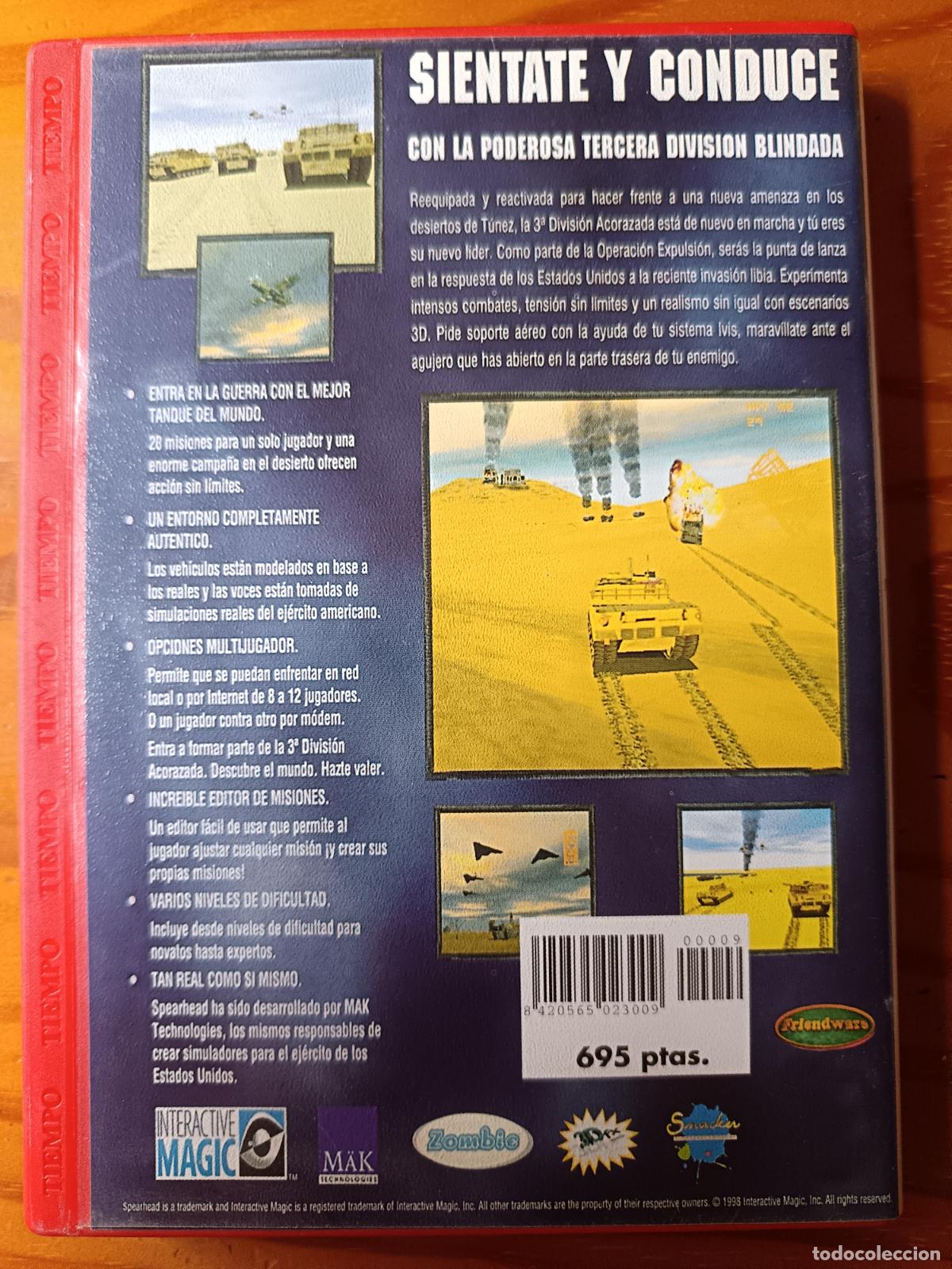 Videojuegos y consolas: SPEARHEAD. Juego PC. - Foto 3