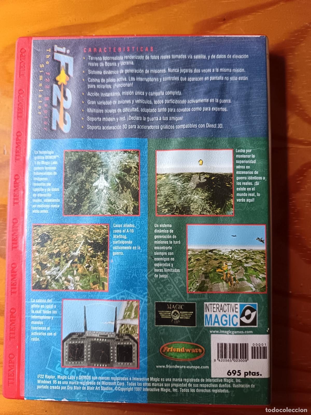 Videojuegos y consolas: iF-22 RAPTOR. Juego PC. - Foto 3