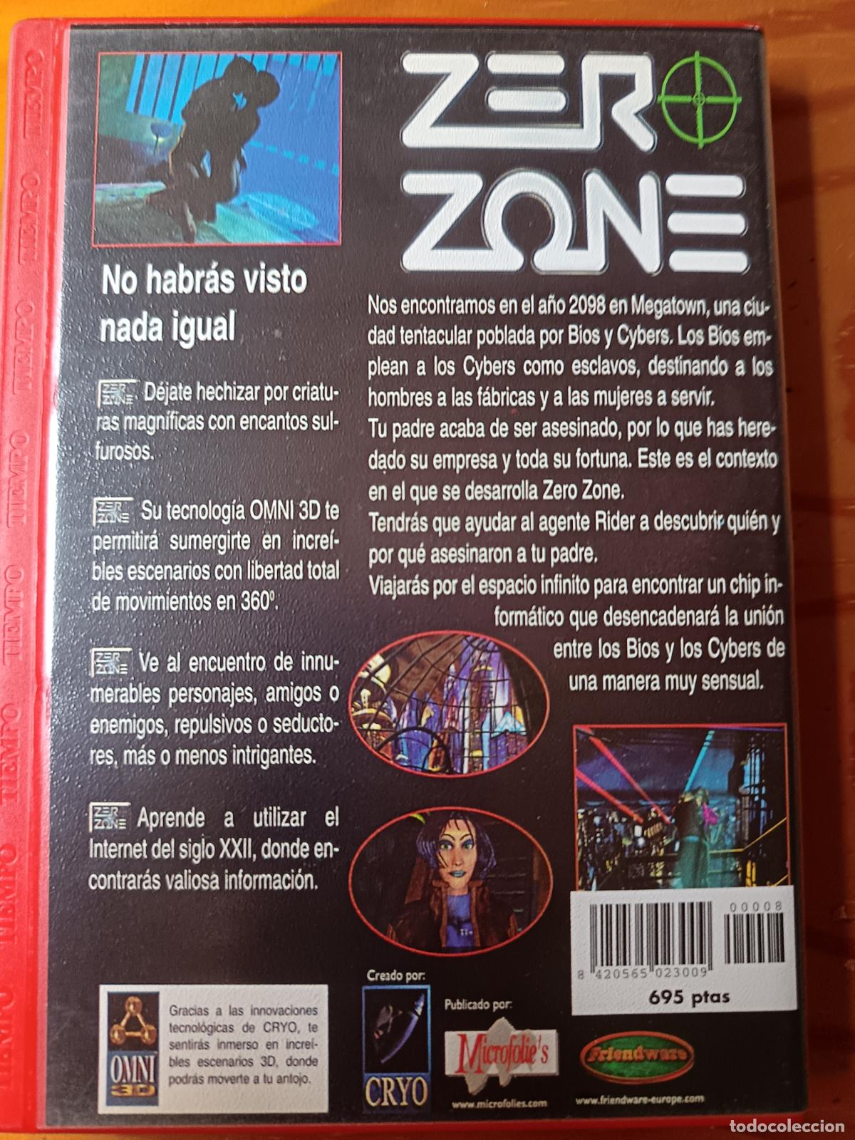 Videojuegos y consolas: ZERO ZONE. Juego PC. - Foto 3