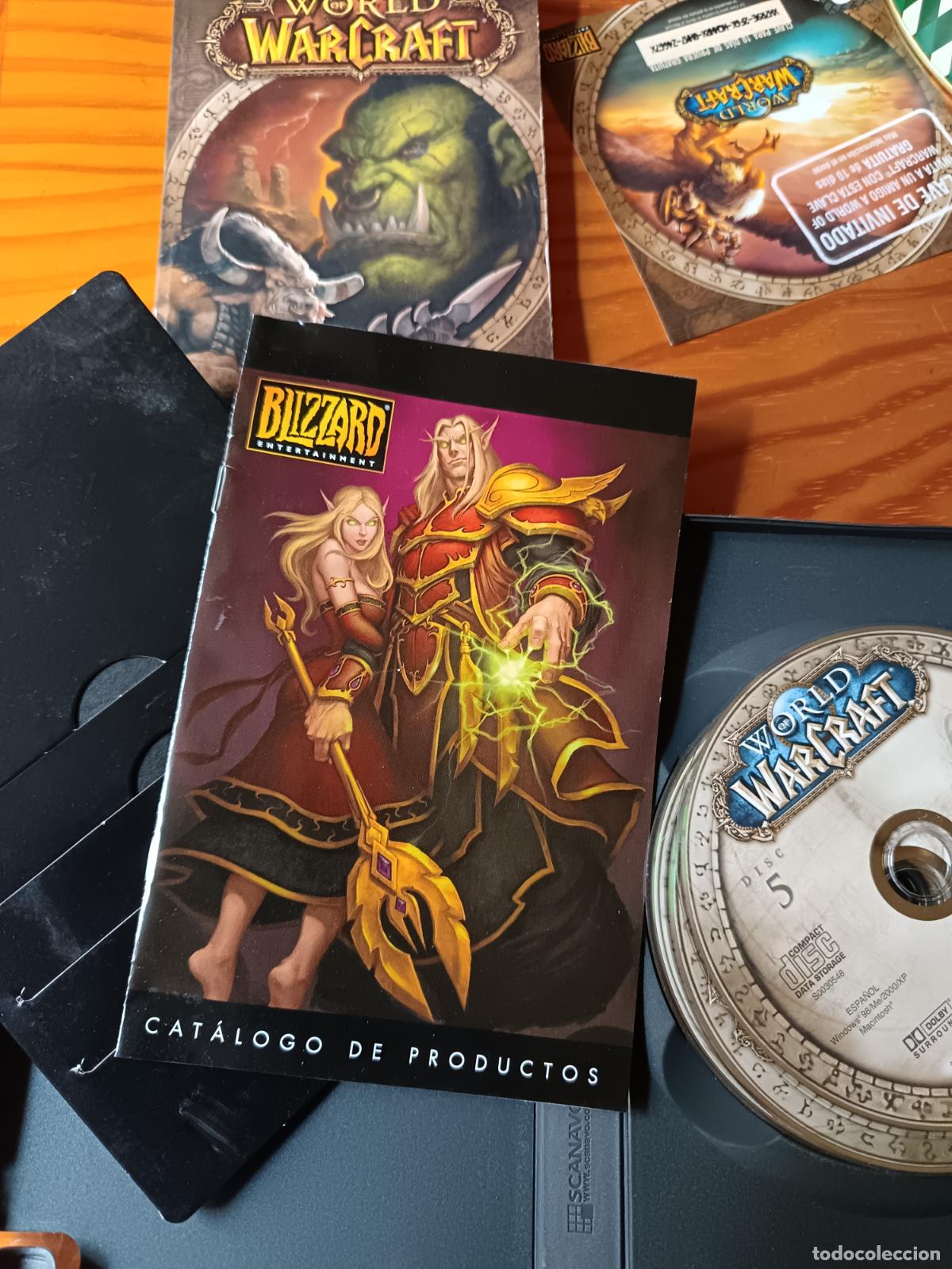 Videojuegos y consolas: WORLD of WARCRAFT. Juego PC. 5CD + LIBRO - Foto 2