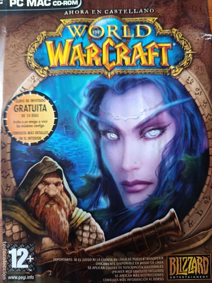 Videojuegos y consolas: WORLD of WARCRAFT. Juego PC. 5CD + LIBRO - Foto 1