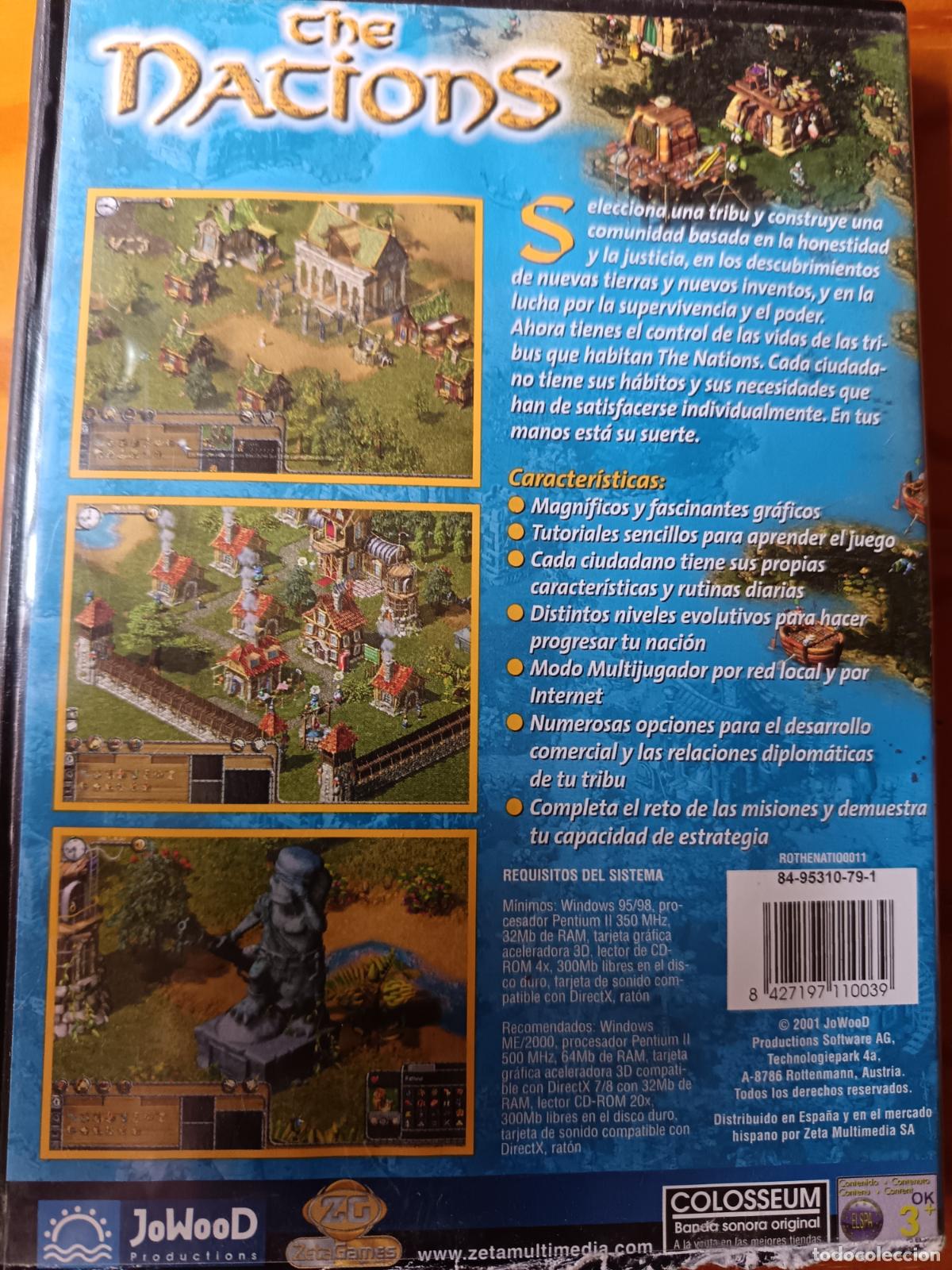 Videojuegos y consolas: THE NATIONS. Juego PC. - Foto 3