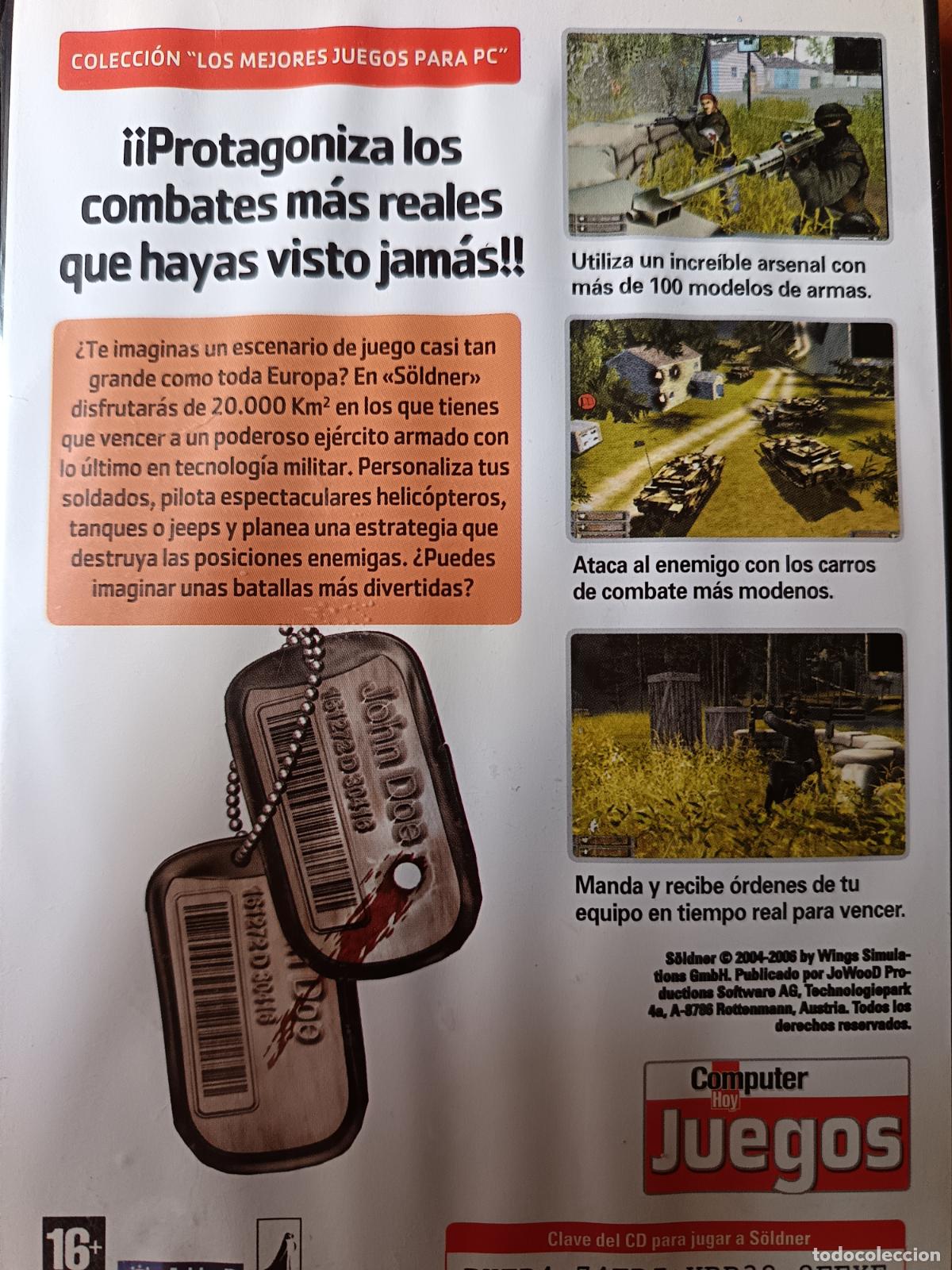 Videojuegos y consolas: SOLDNER Secret War. Juego PC. - Foto 3