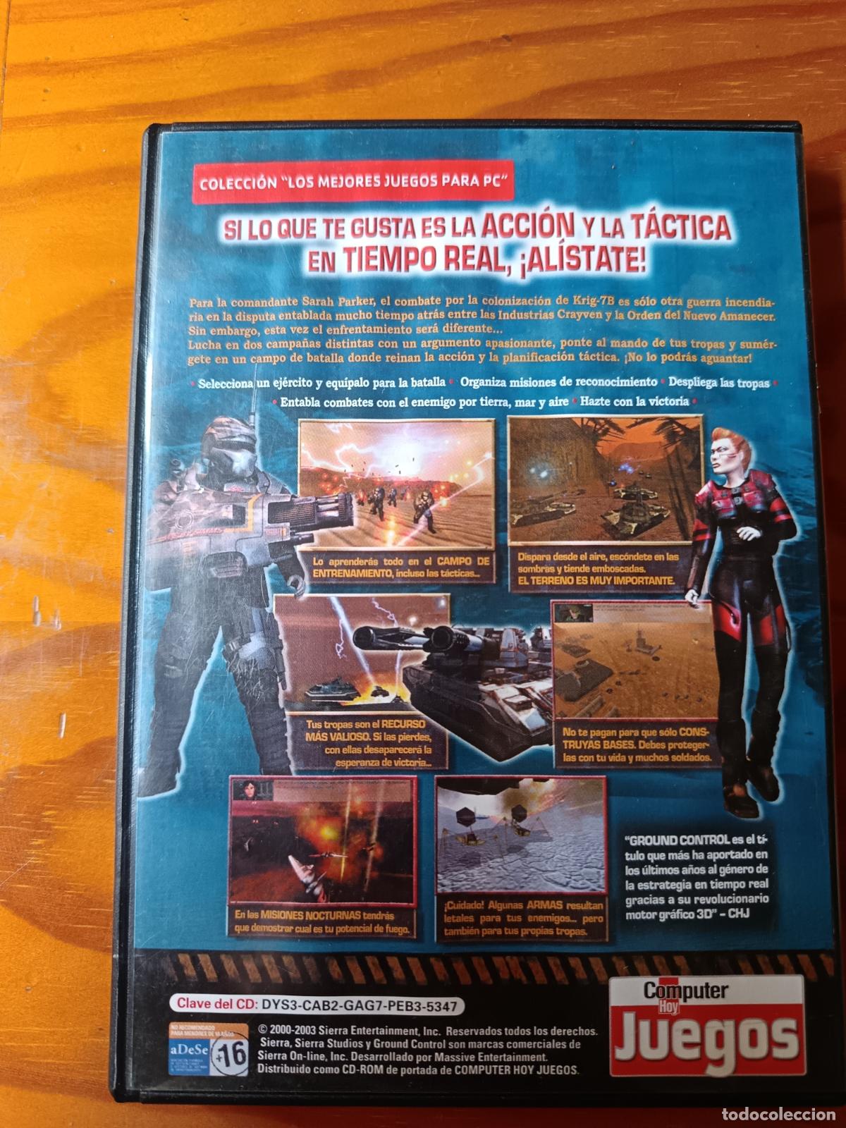Videojuegos y consolas: GROUND CONTROL. Juego PC. - Foto 3
