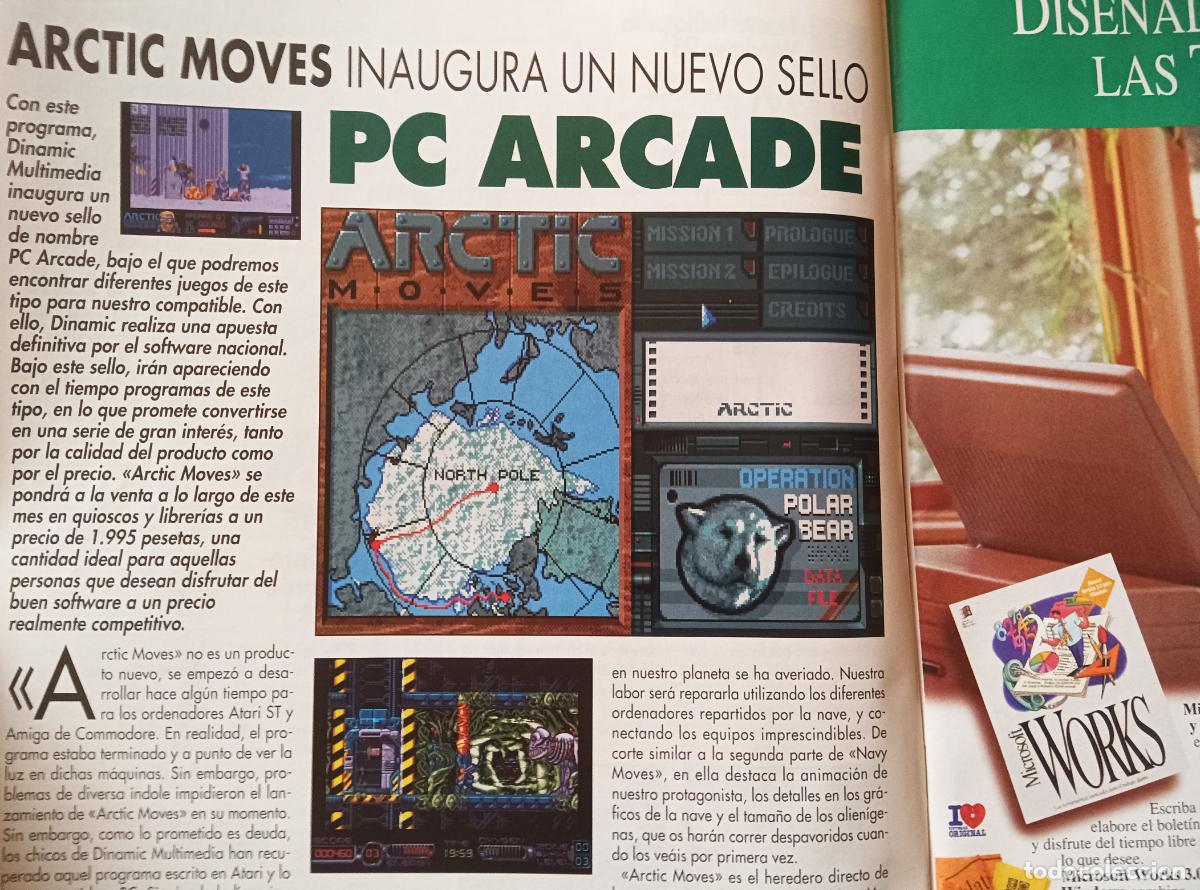 Videojuegos y consolas: PCMANIA 28 de 1995 ARTIC MOVES, ALADDIN, MAGIC CARPET, CREATURE SHOCK, WING COMMANDER, COLONIZATION - Foto 3