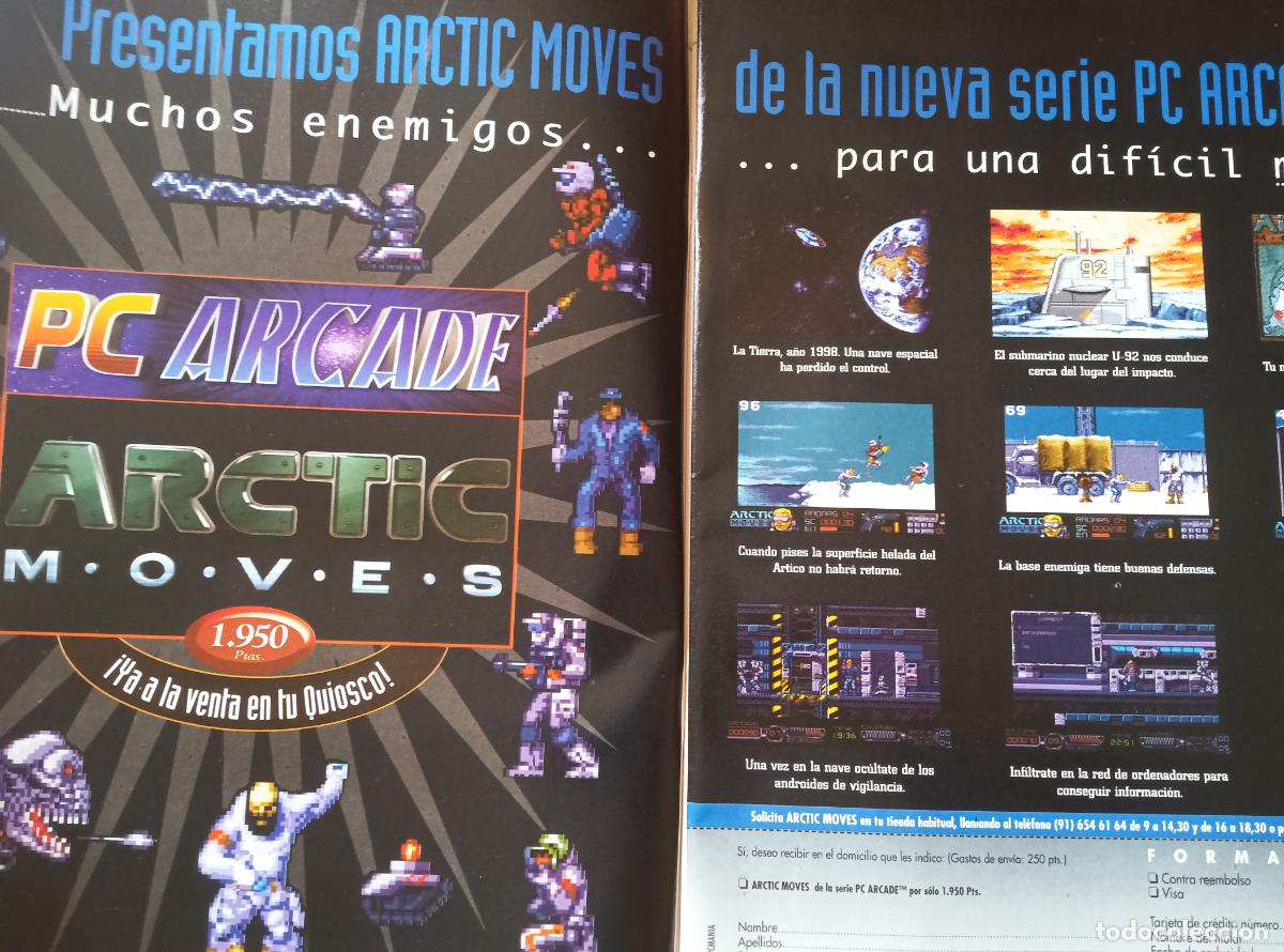 Videojuegos y consolas: PCMANIA 28 de 1995 ARTIC MOVES, ALADDIN, MAGIC CARPET, CREATURE SHOCK, WING COMMANDER, COLONIZATION - Foto 4