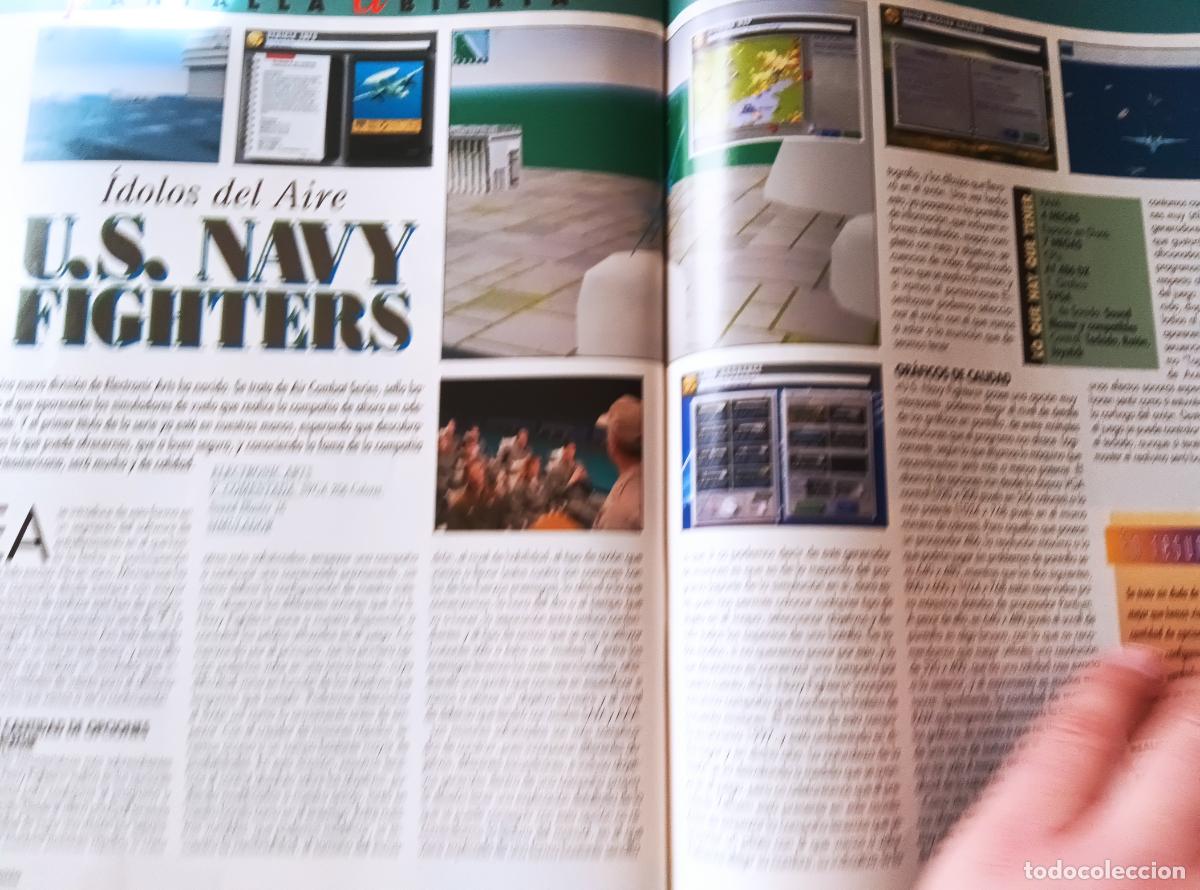 Videojuegos y consolas: PCMANIA 28 de 1995 ARTIC MOVES, ALADDIN, MAGIC CARPET, CREATURE SHOCK, WING COMMANDER, COLONIZATION - Foto 14