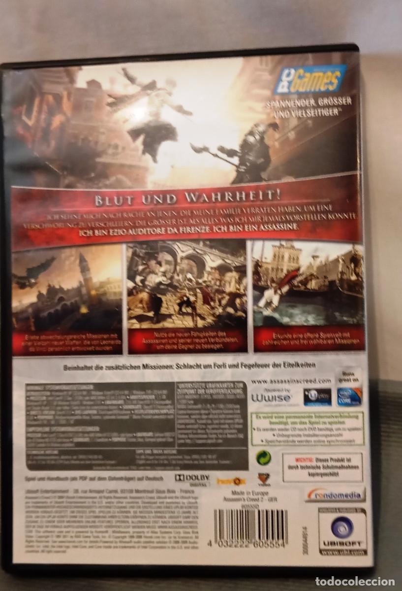Videojuegos y consolas: Assassins Creed 2 PC DVD-ROM Edici&oacute;n exclusiva - Foto 2