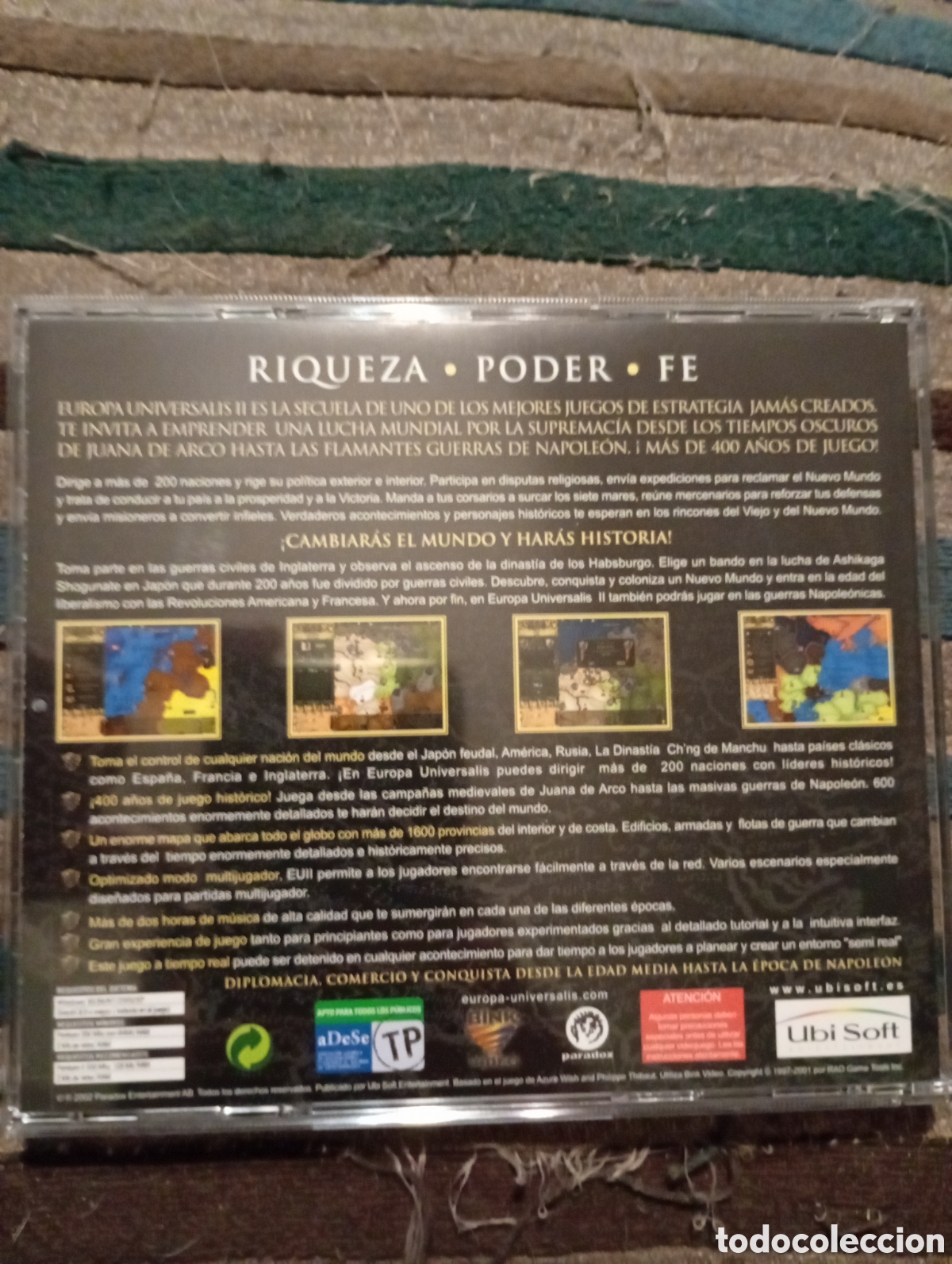 Videojuegos y consolas: EUROPA UNIVERSALIS II para PC - Foto 2