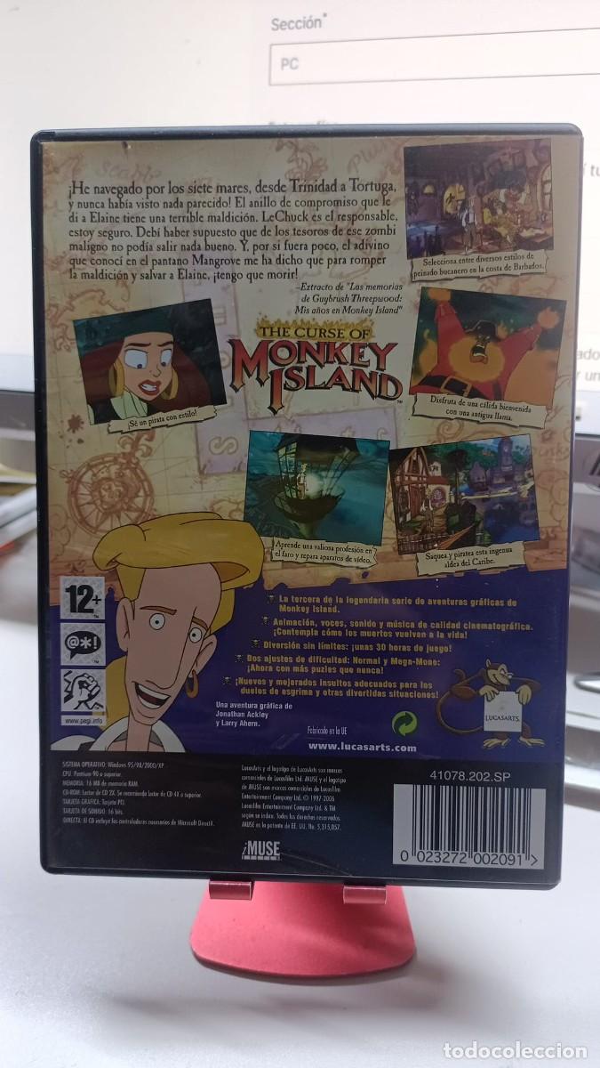 Videojuegos y consolas: PC , THE CURSE OF MONKEY ISLAND - Foto 3