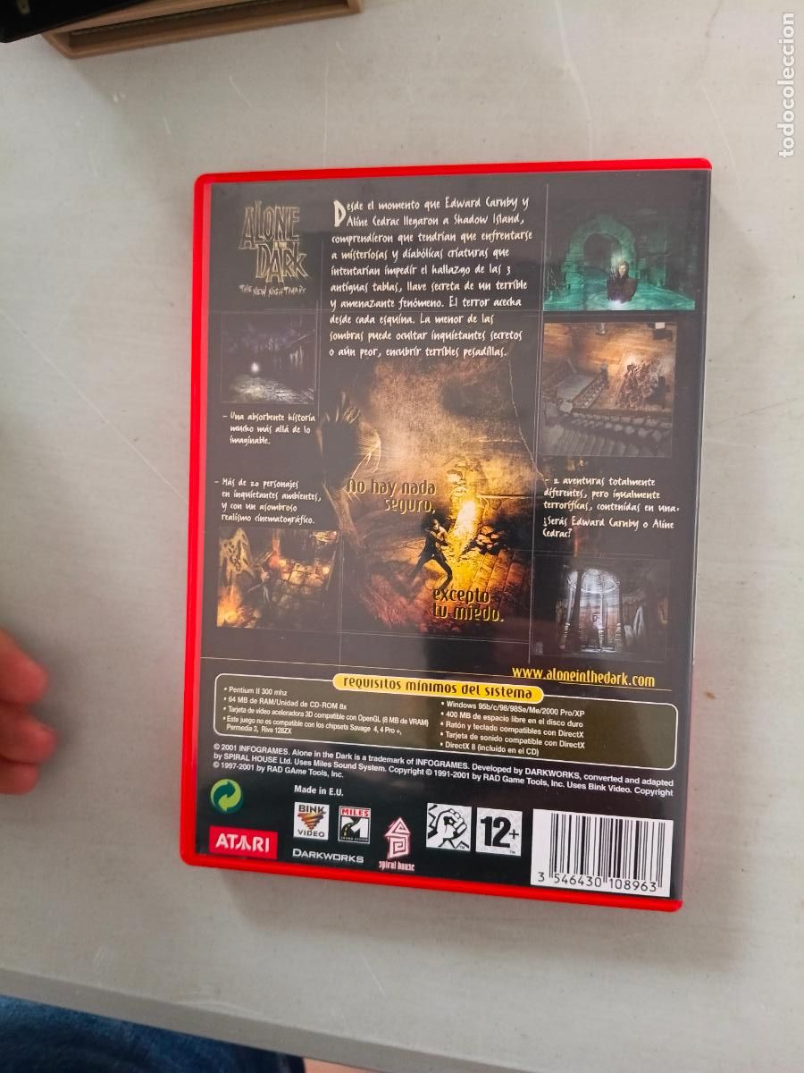 Videojuegos y consolas: Alone in the dark The new nightmare - PC - Foto 3