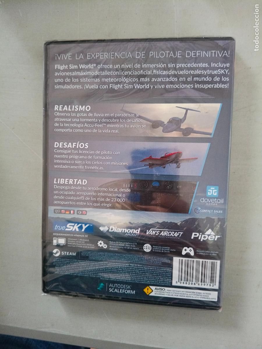 Videojuegos y consolas: FSW Flight simulator - PC Nuevo precintado - Foto 2
