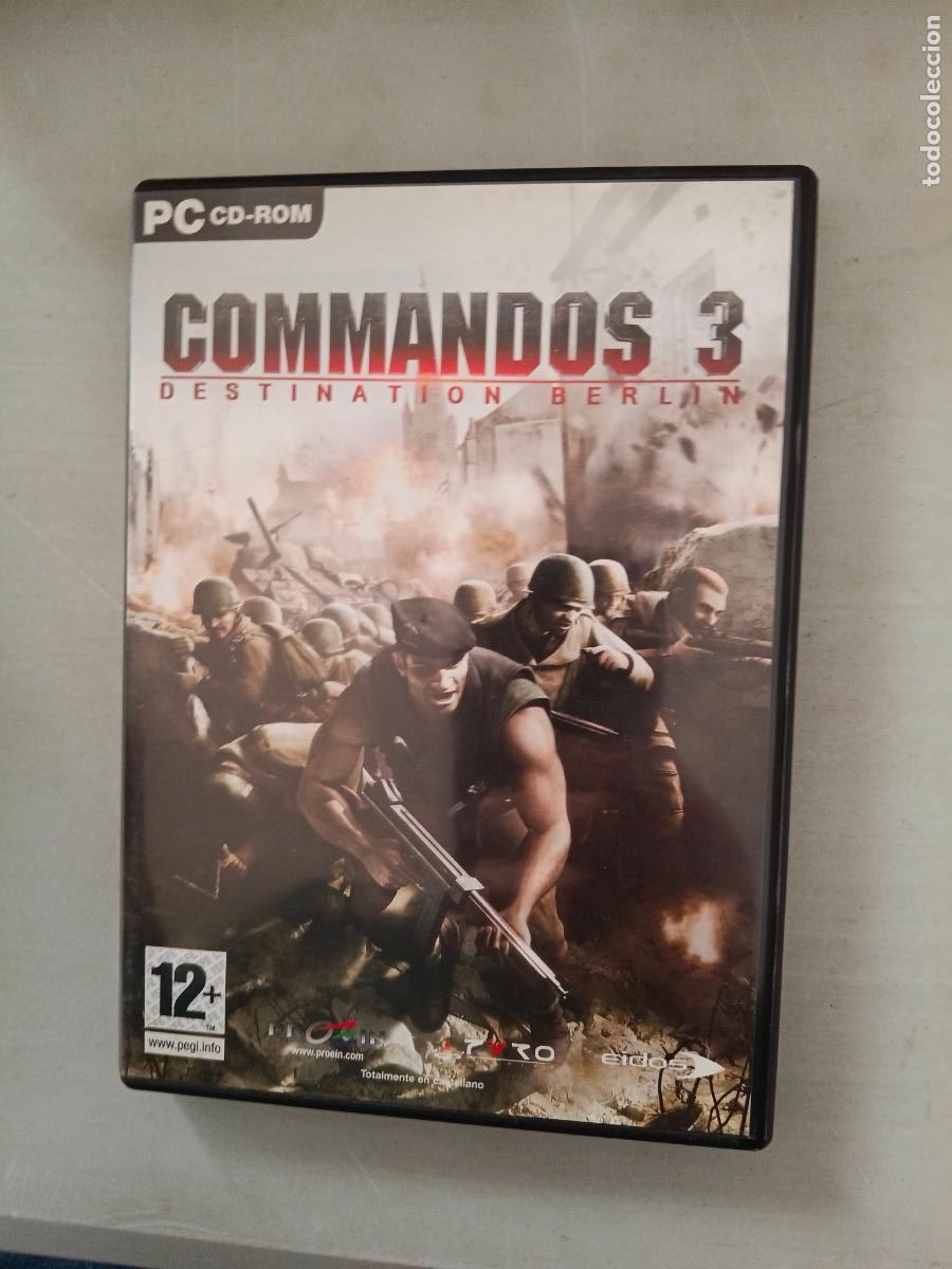 Videojuegos y consolas: Commandos 3 Destination berlin - PC - Foto 1