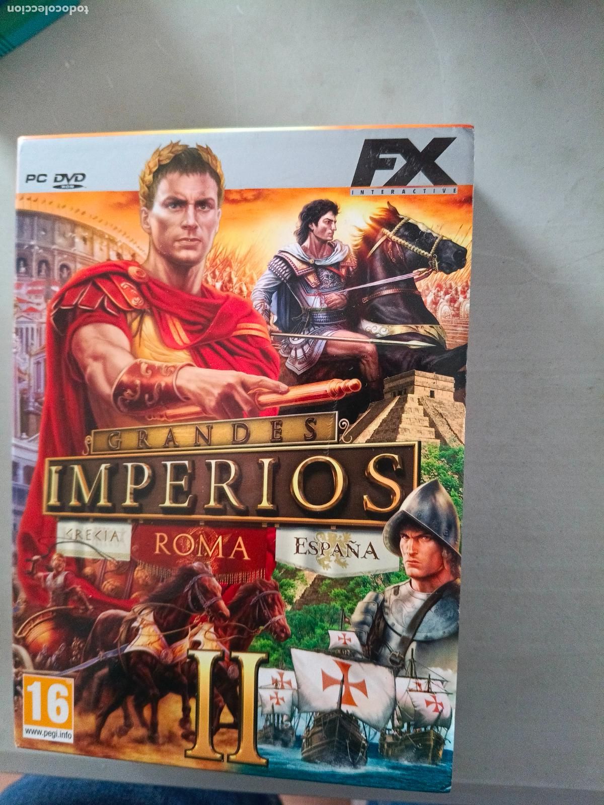 Videojuegos y consolas: Grandes imperios - Imperivm esparta American conquest PC - Foto 1