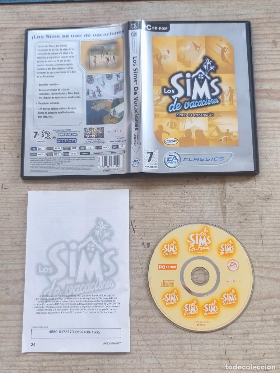 Videojuegos y consolas: Juego PC Los Sims De Vacaciones - Disco De Expansion - Foto 1
