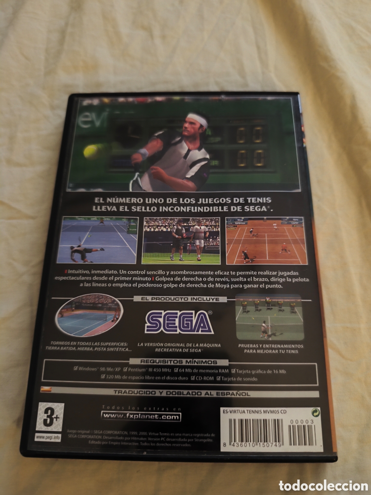 Videojuegos y consolas: Virtual Tenis Sega FX PC - Foto 2