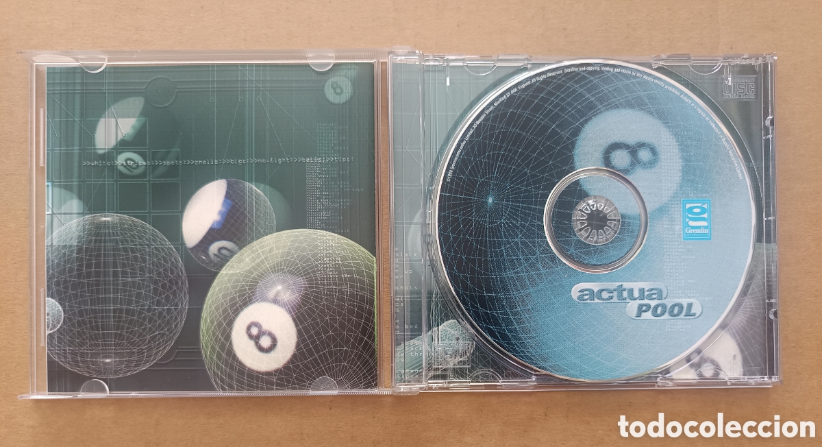 Videojuegos y consolas: Juego PC CD-Rom Actua Pool (Gremlin Interactive, 1999). - Foto 3