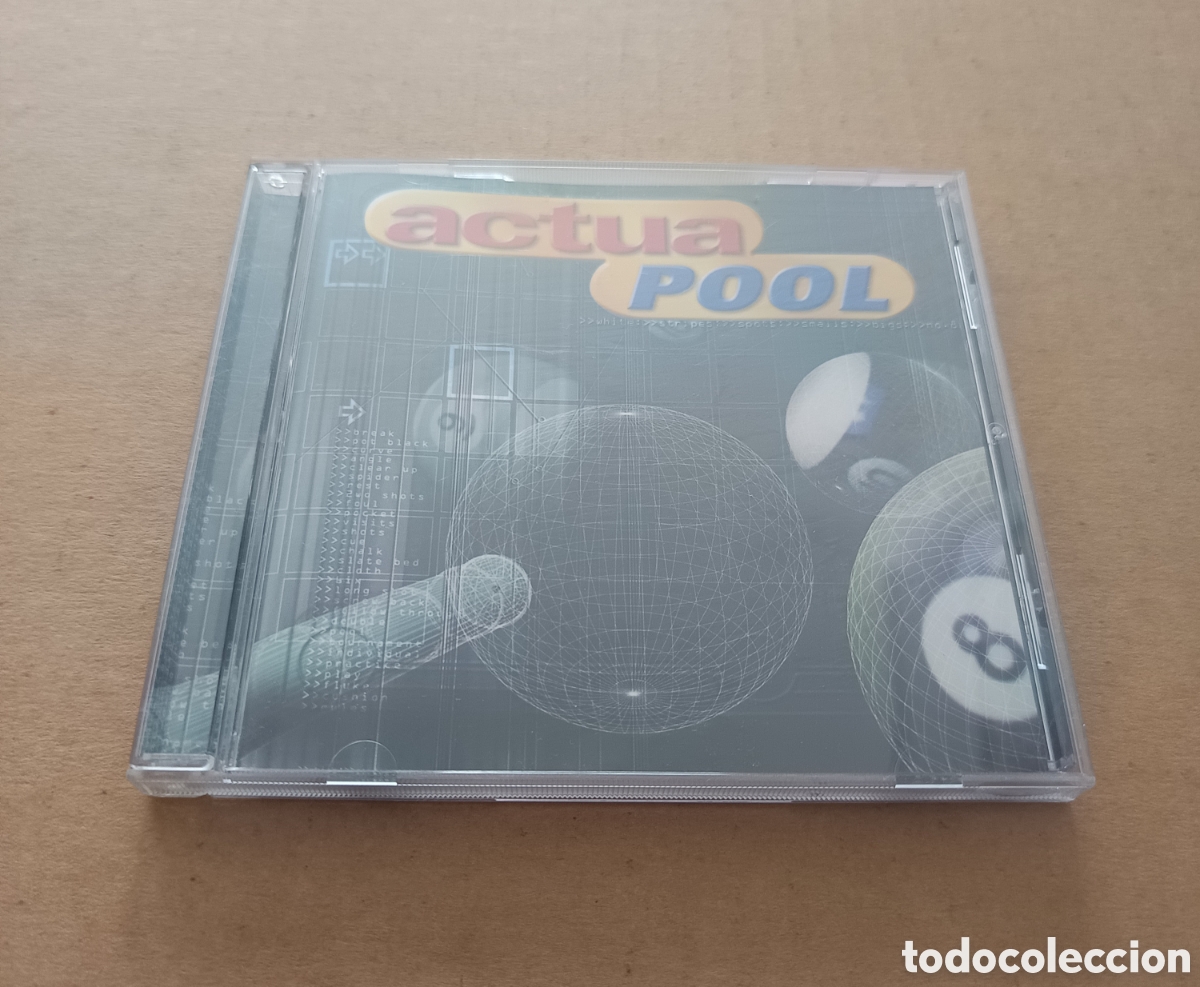 Videojuegos y consolas: Juego PC CD-Rom Actua Pool (Gremlin Interactive, 1999). - Foto 1
