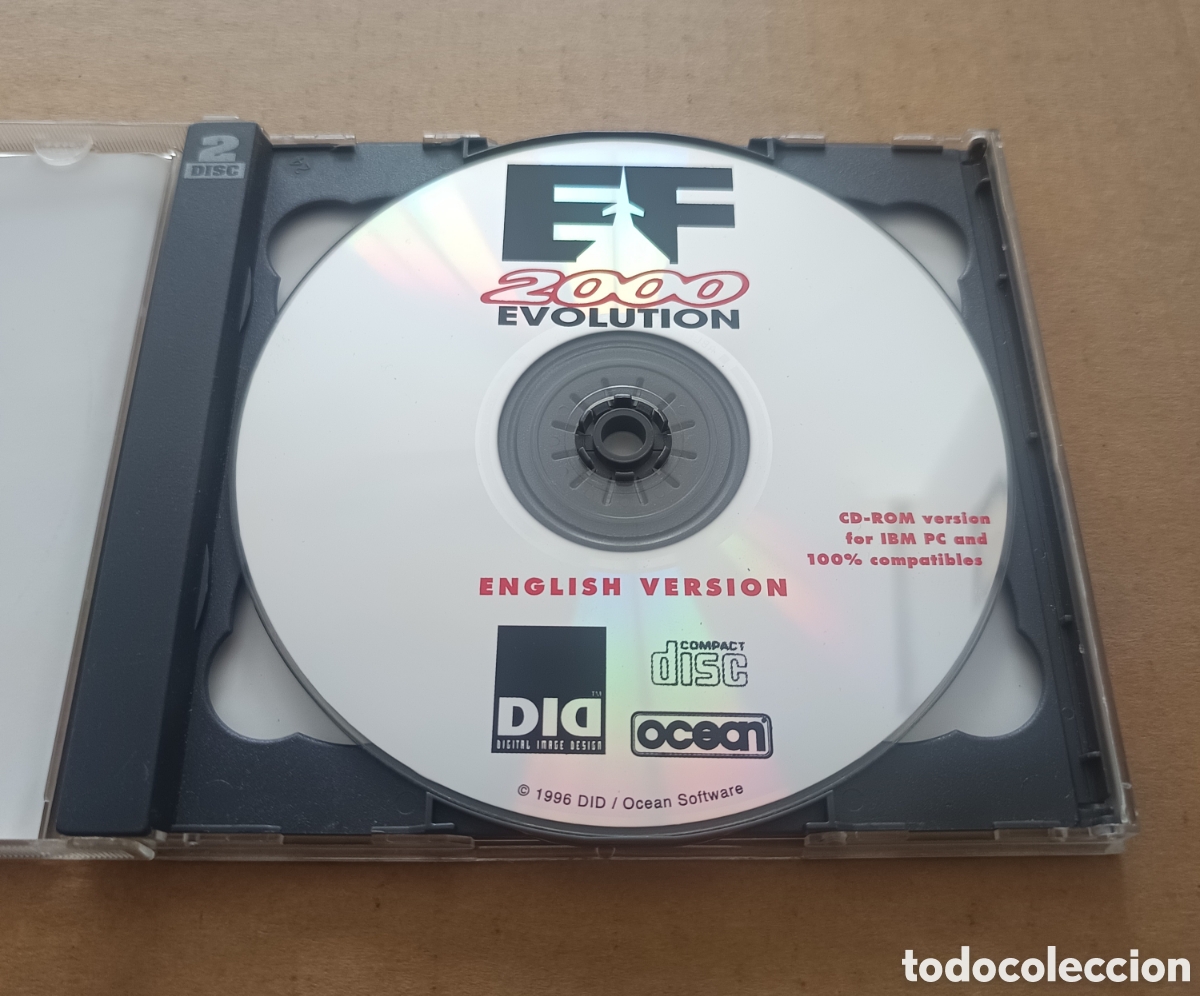 Videojuegos y consolas: Juego PC CD-Rom EF2000 Evolution (Ocean Software, 1996). Incluye Tactcom: Tactical Communications. T - Foto 5
