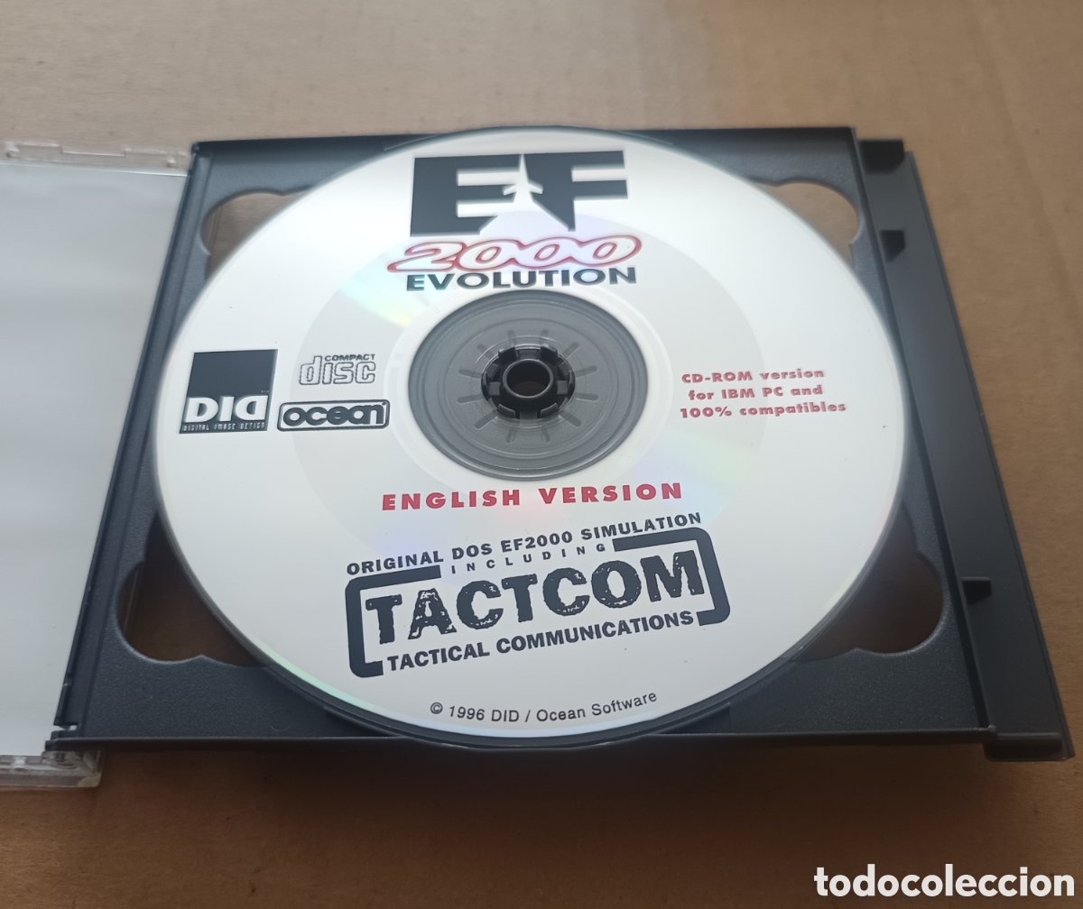 Videojuegos y consolas: Juego PC CD-Rom EF2000 Evolution (Ocean Software, 1996). Incluye Tactcom: Tactical Communications. T - Foto 6