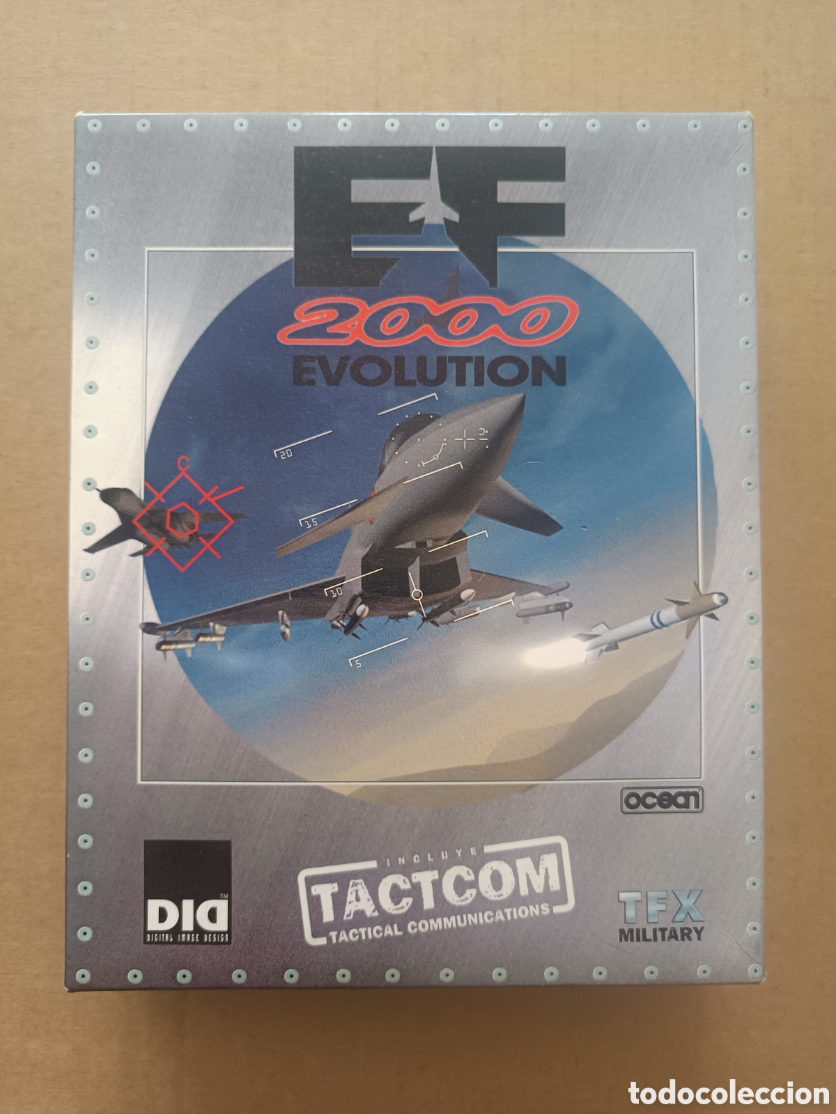 Videojuegos y consolas: Juego PC CD-Rom EF2000 Evolution (Ocean Software, 1996). Incluye Tactcom: Tactical Communications. T - Foto 1